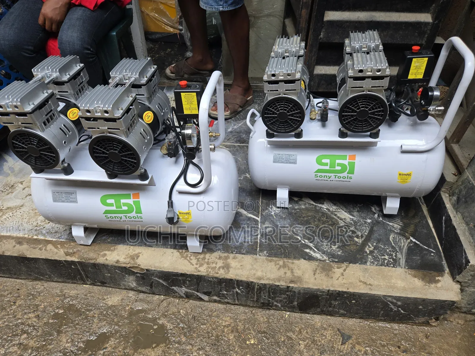 Oil Free Air Compressor 50 Litre