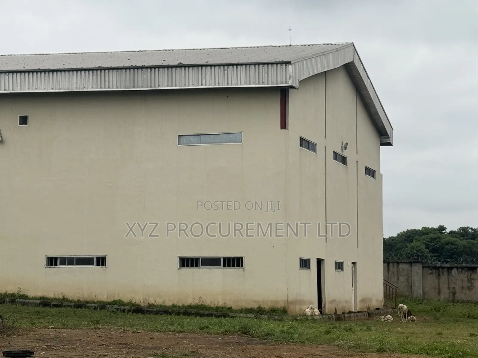 1,200 SQM Warehouse on 1 Hectare for Sale