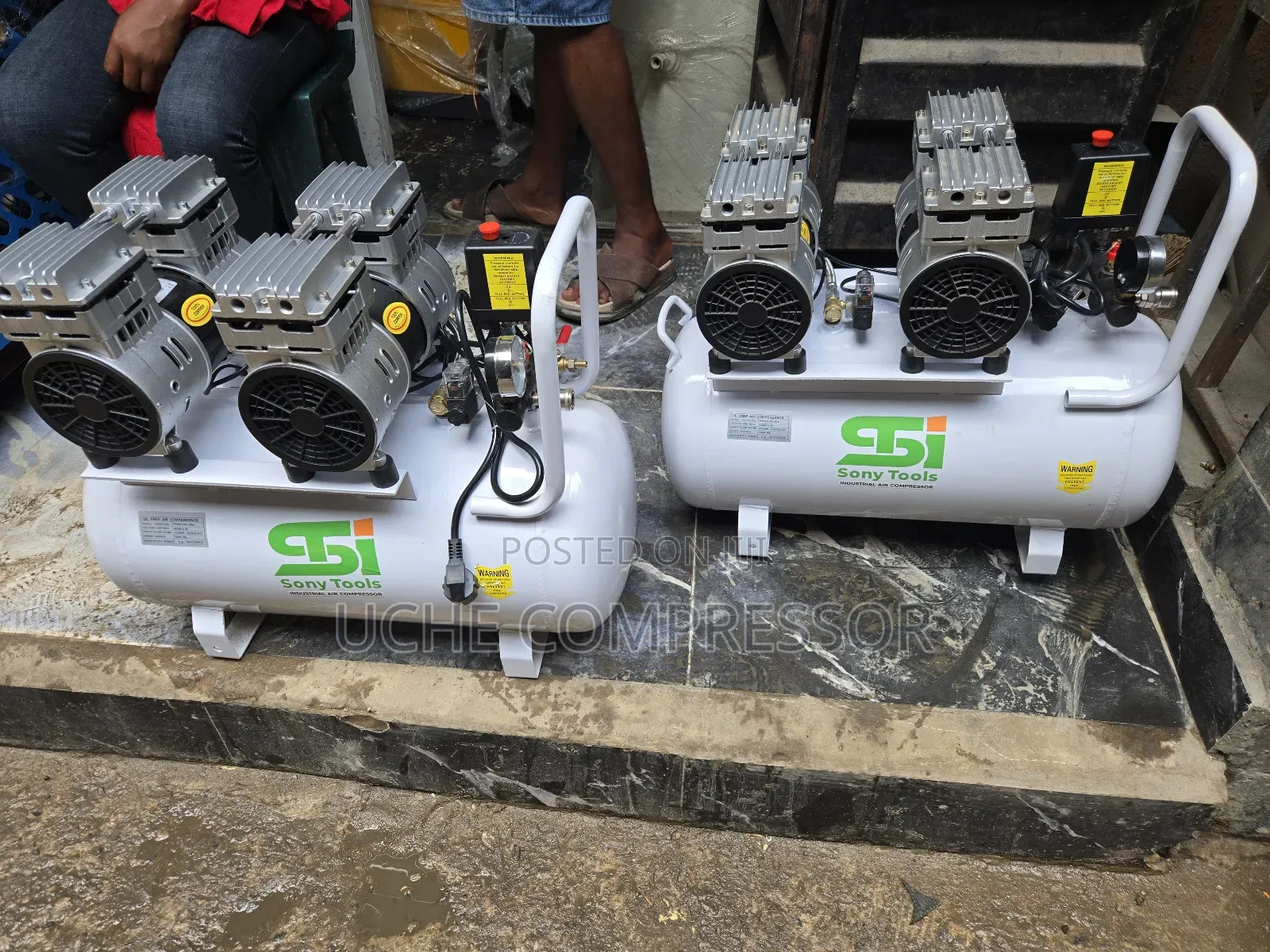 Oil Free Air Compressor 50 Litre