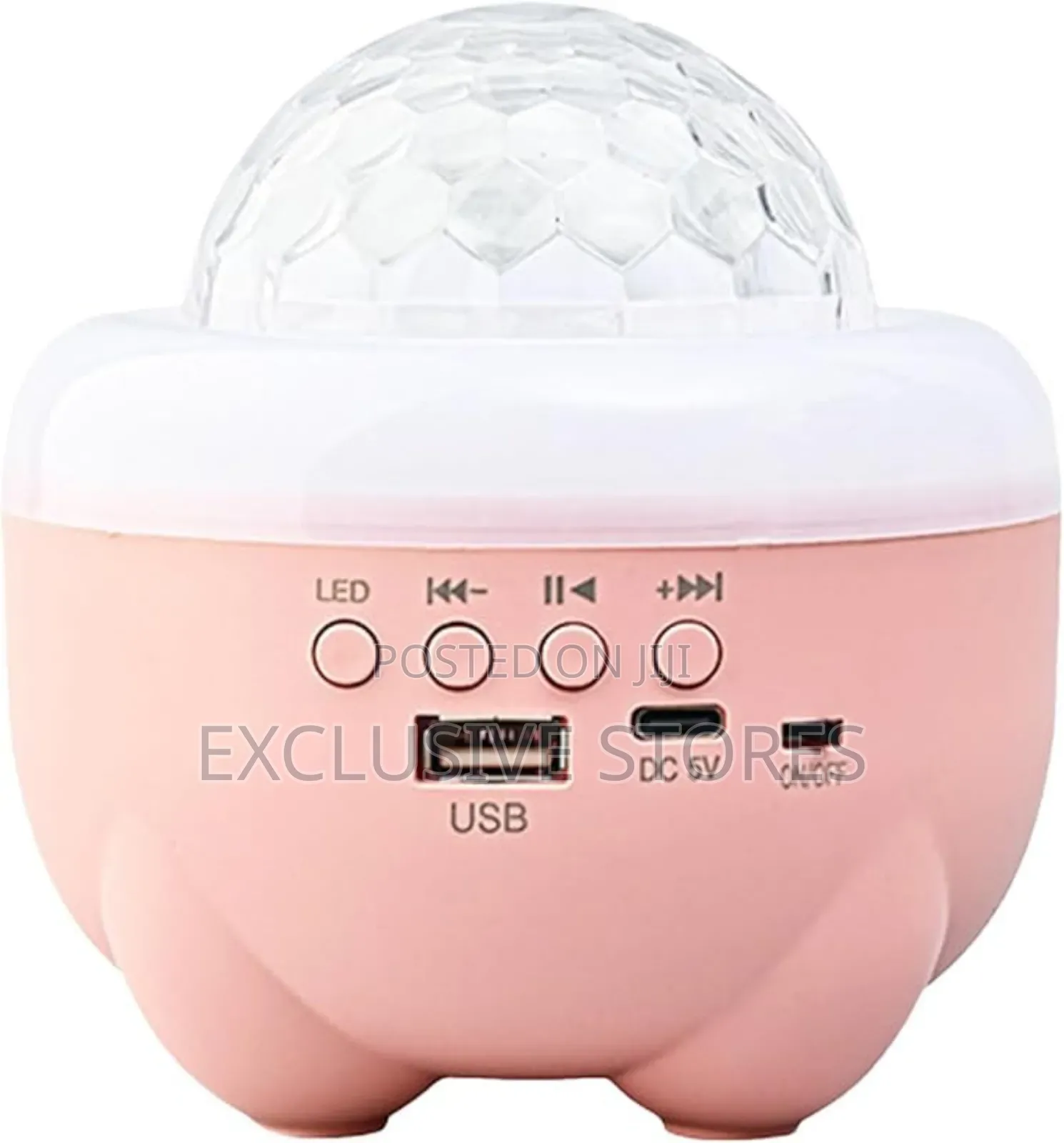 Bluetooth Speaker With Starry Projector Light
