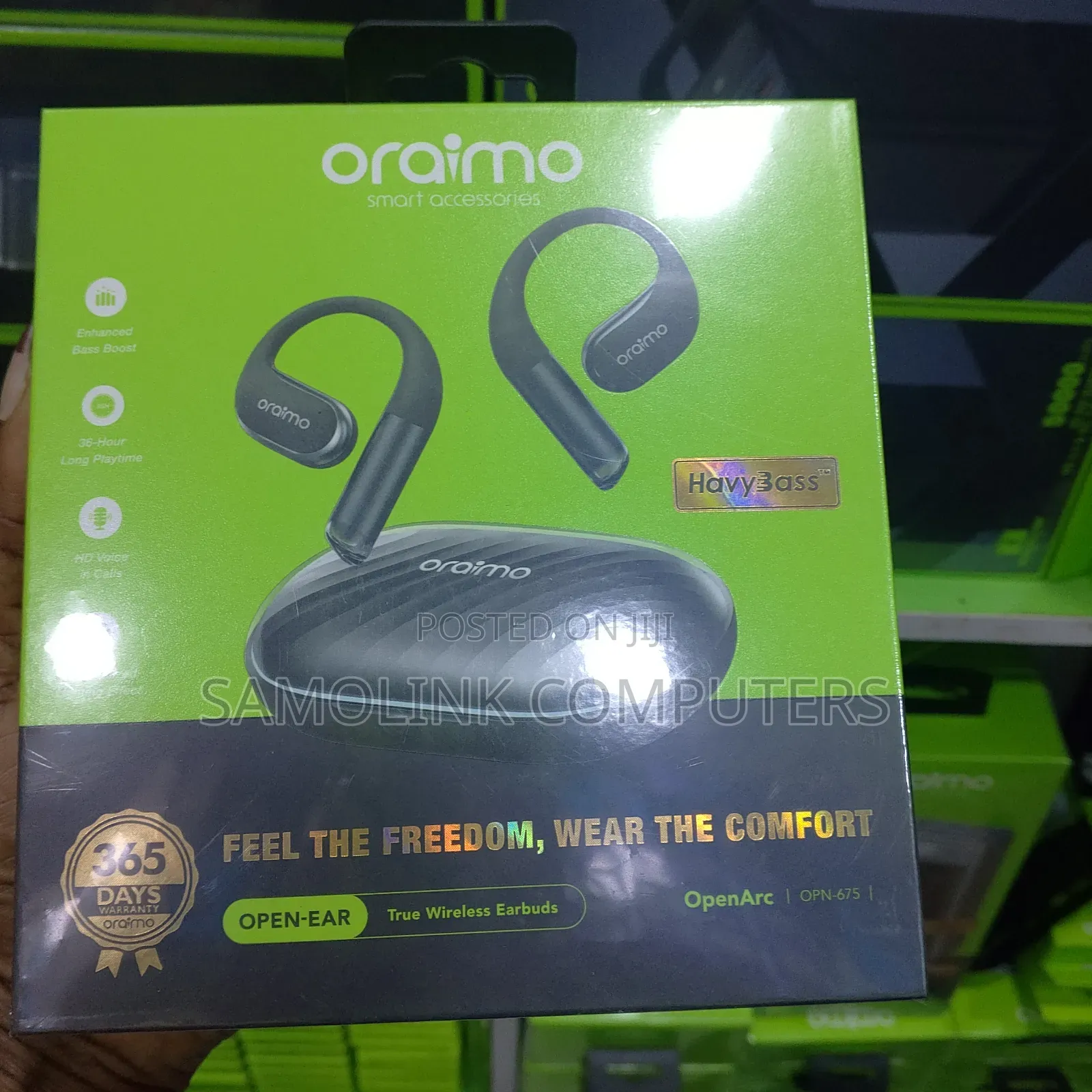 Oraimo Open-Ear True Wireless Earbuds/Opn 675