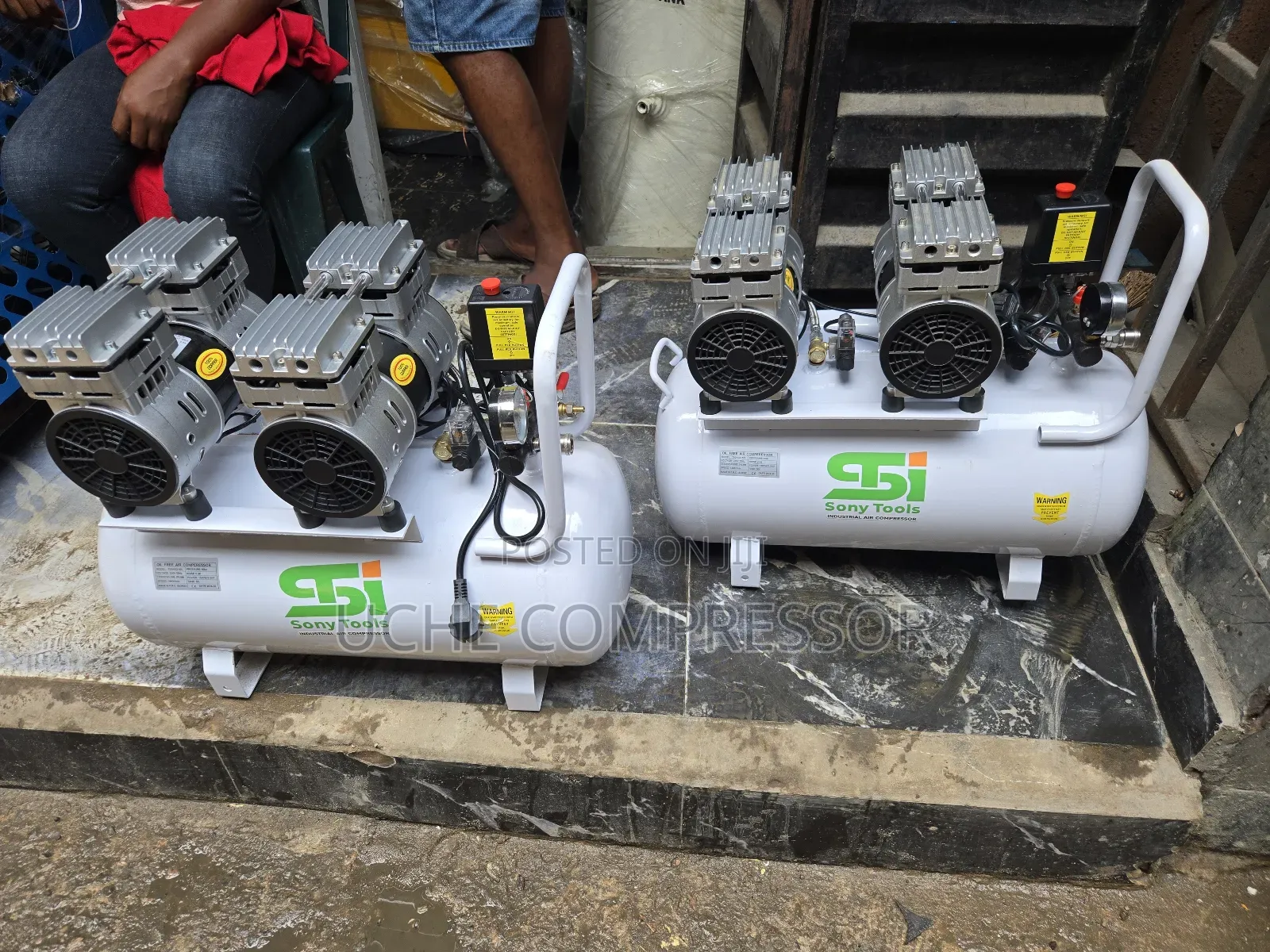 Oil Free Air Compressor 50 Litre
