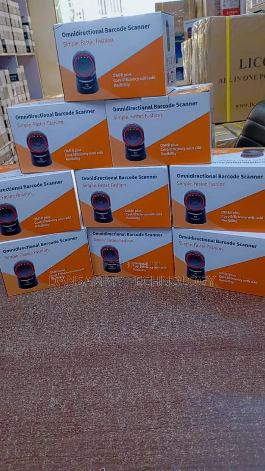 Omnidirectional Barcode Scanner 2d/1d