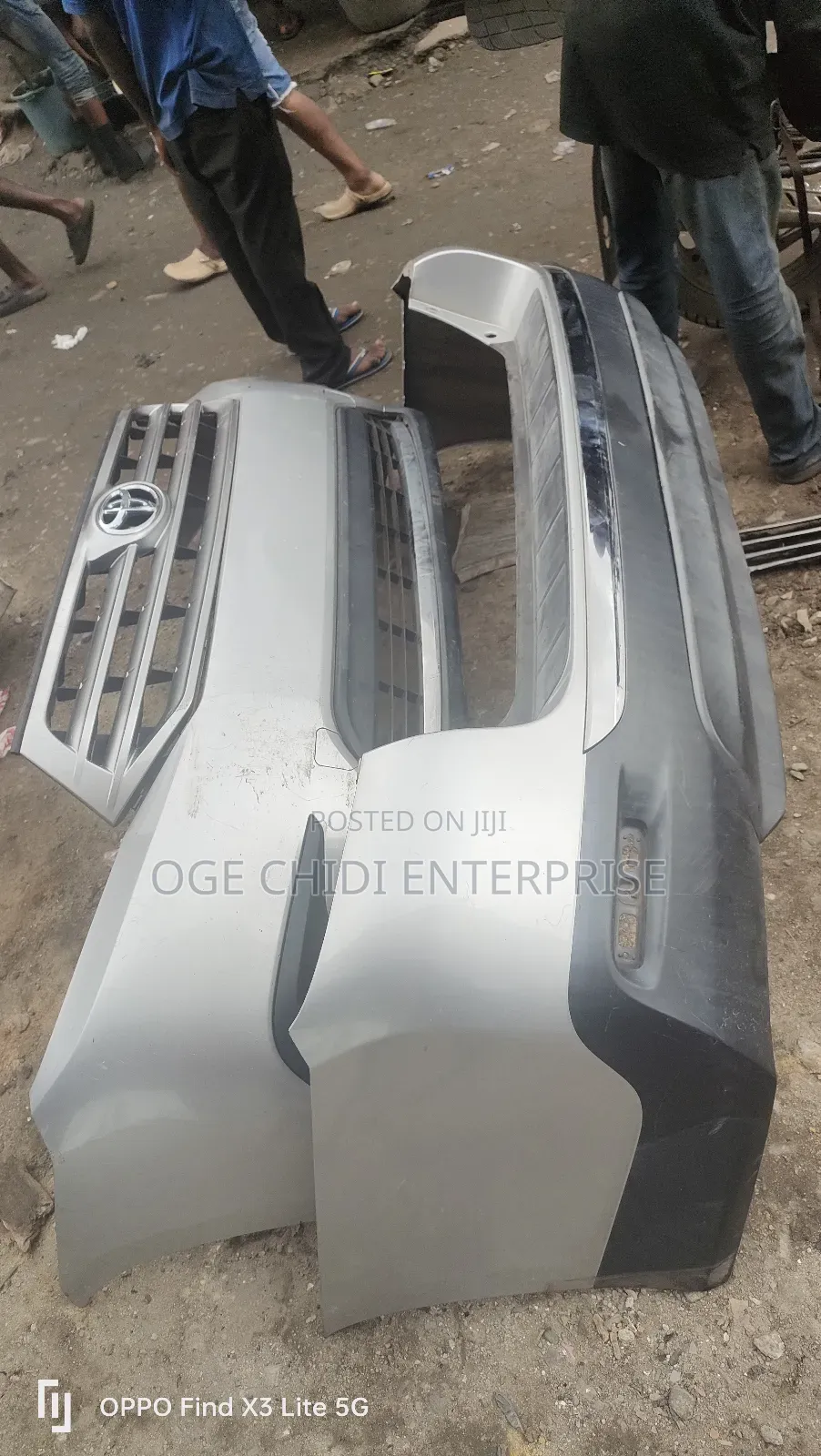 Front and Back Bumper Highlander 2012