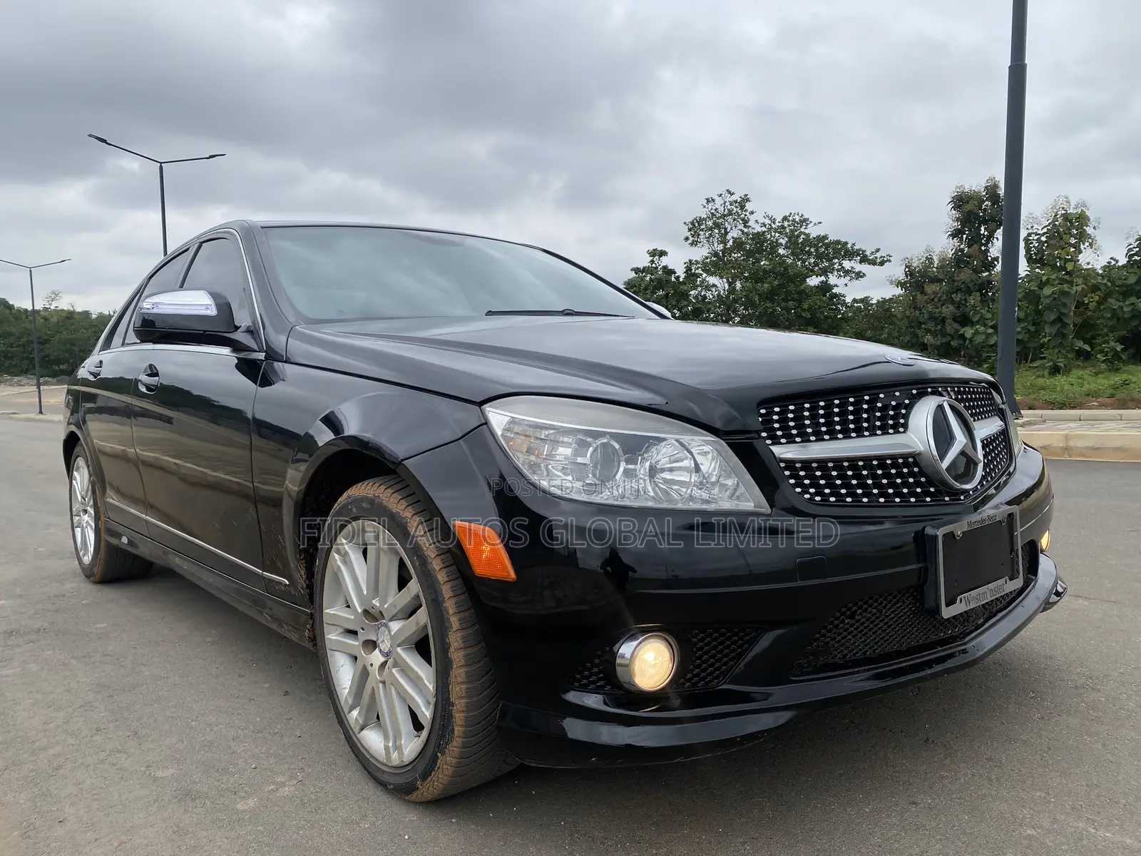 Mercedes-Benz C300 Sport Sedan AWD (3.0L 6cyl 7A) 2008 Black