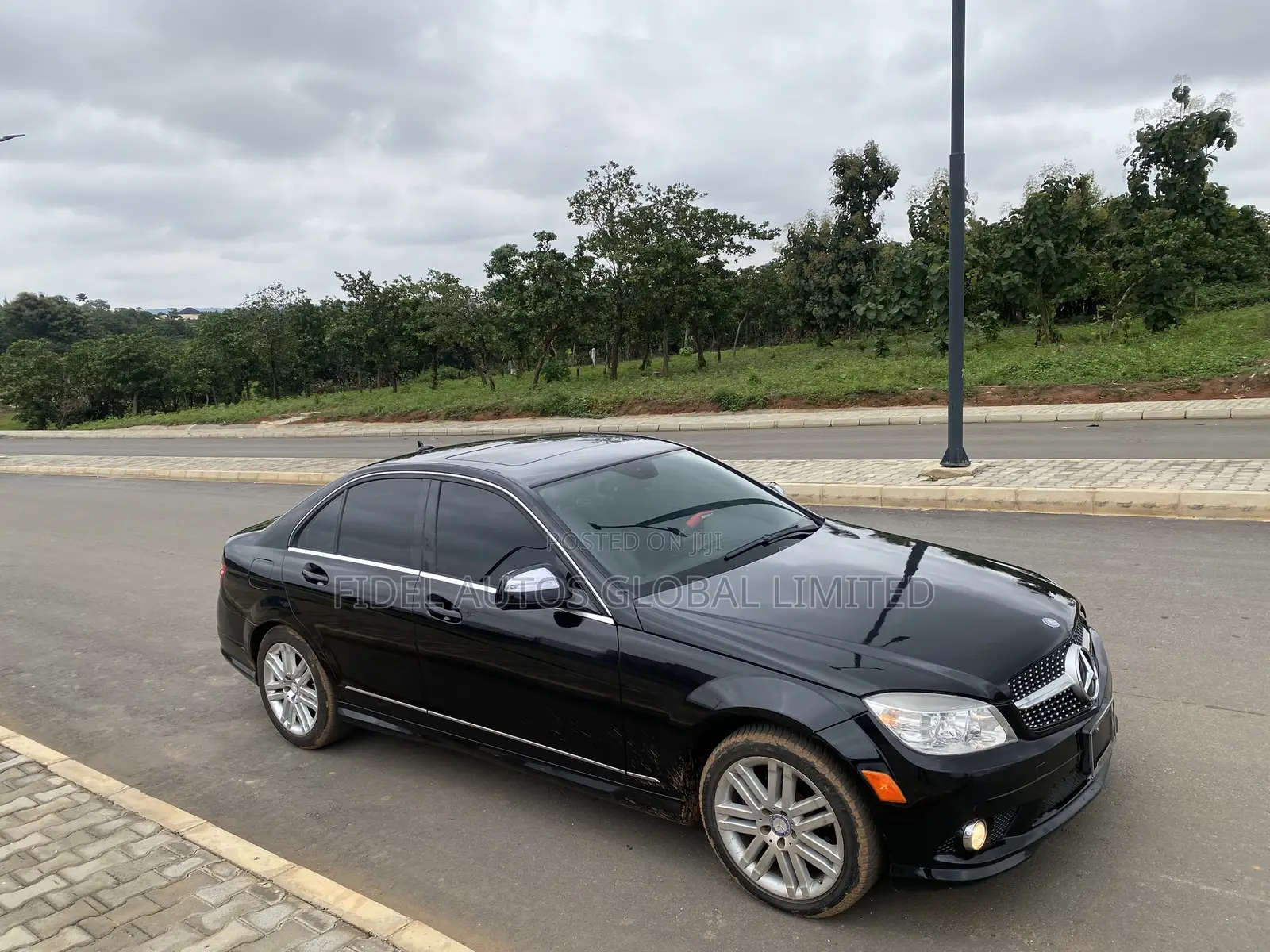 Mercedes-Benz C300 Sport Sedan AWD (3.0L 6cyl 7A) 2008 Black