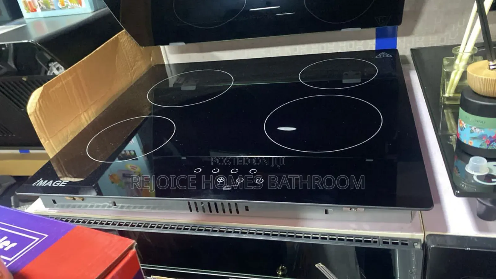Modern 4-Burner Electric Glass Cooktop With Touch Controls