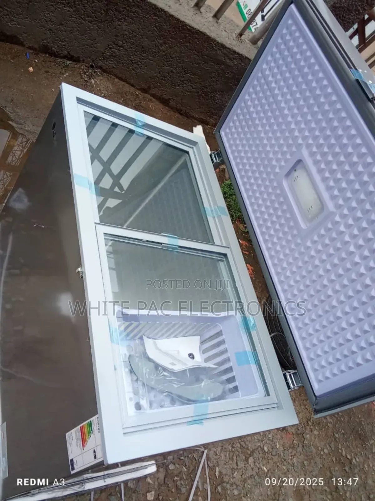 Original >Lg Chest Freezer 350-litre Twins Glass Fast Ice Maker >2 Yrs