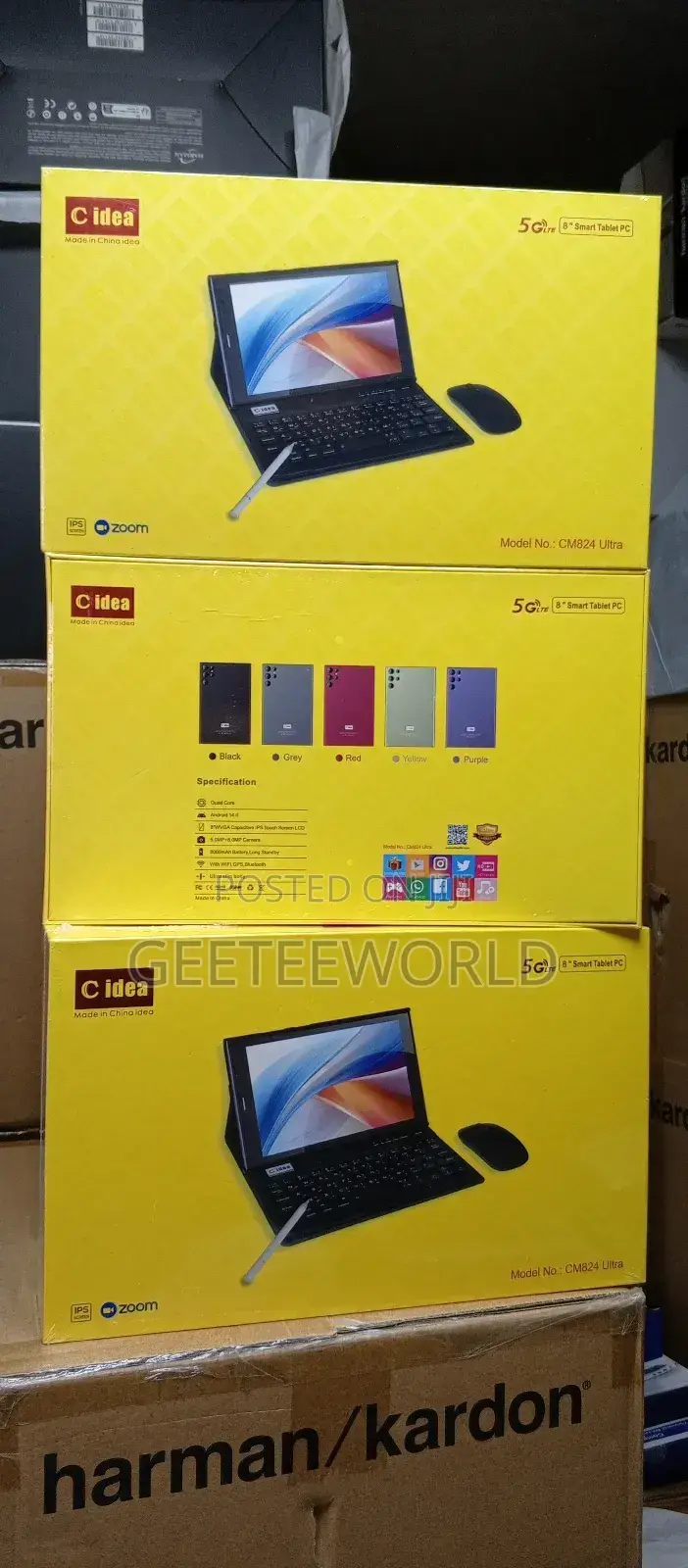New C idea CM828 128 GB Black