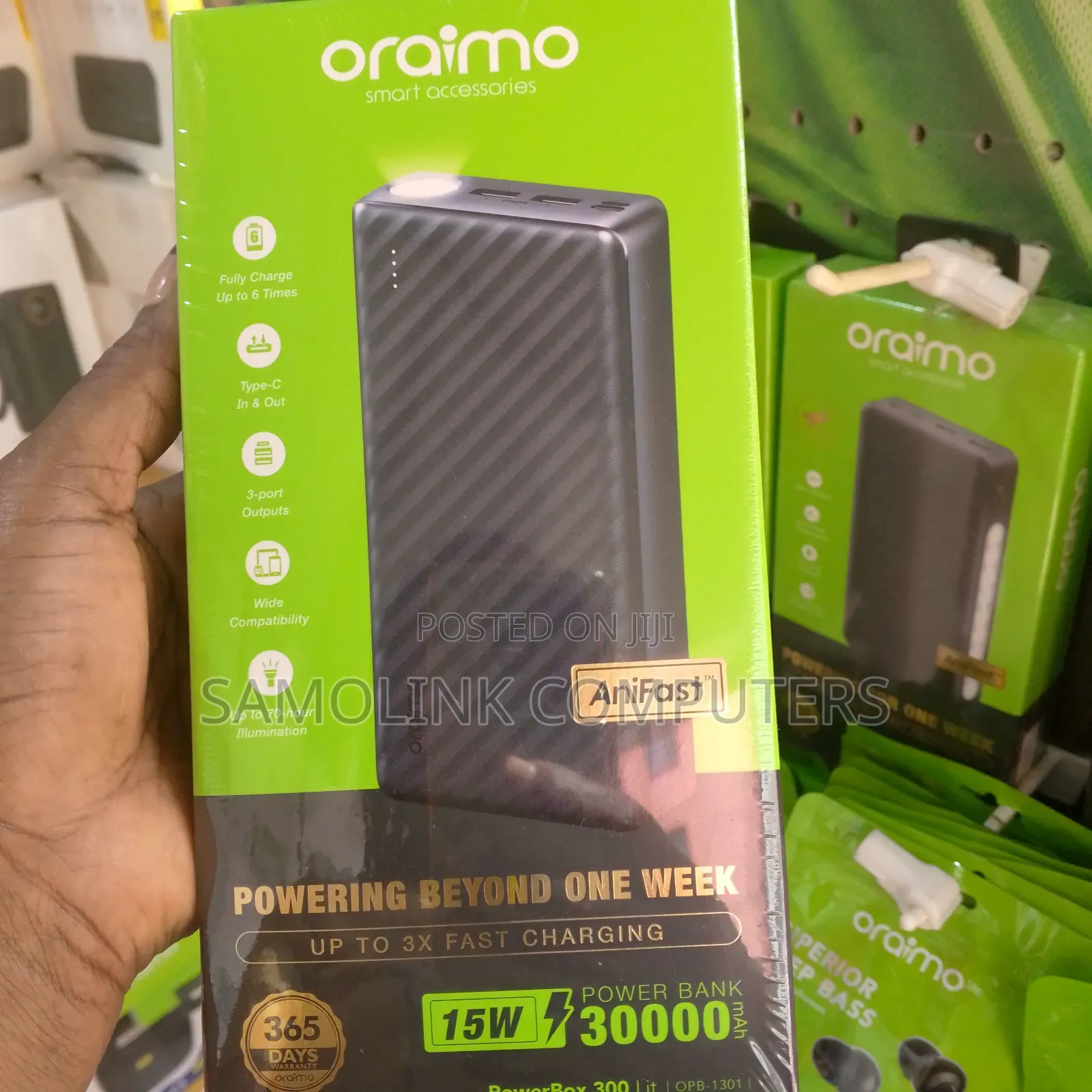 Oraimo 30,000mah Power Bank