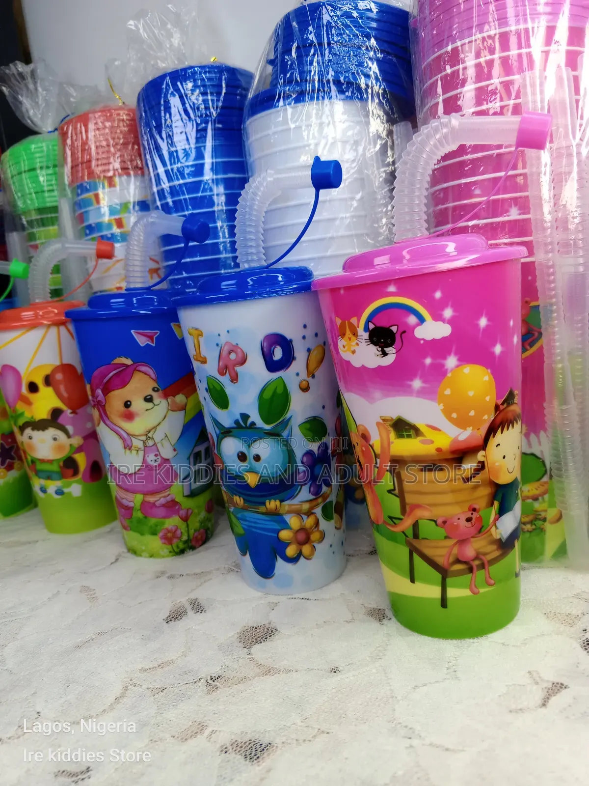 Character Straw Cup