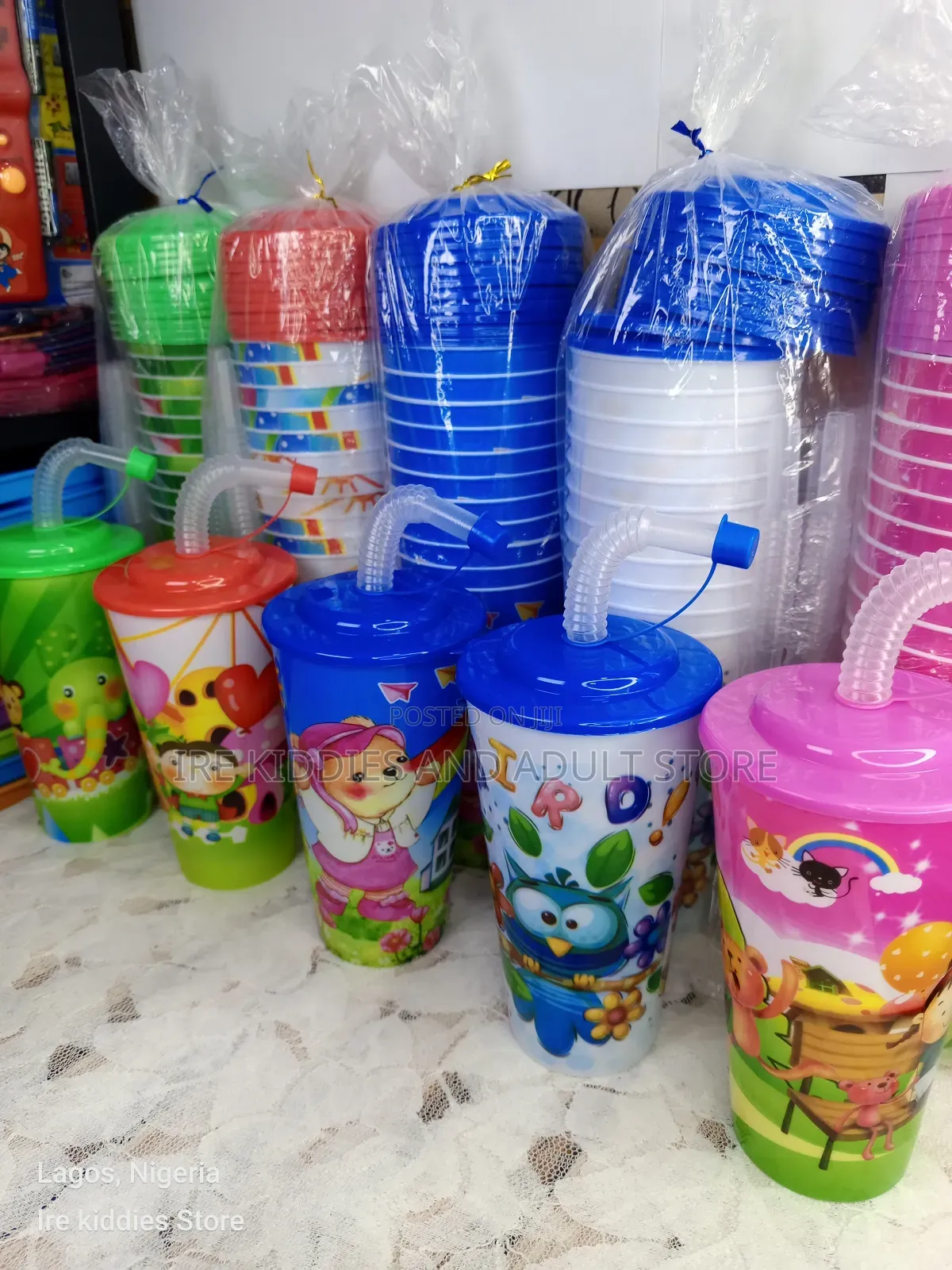 Character Straw Cup