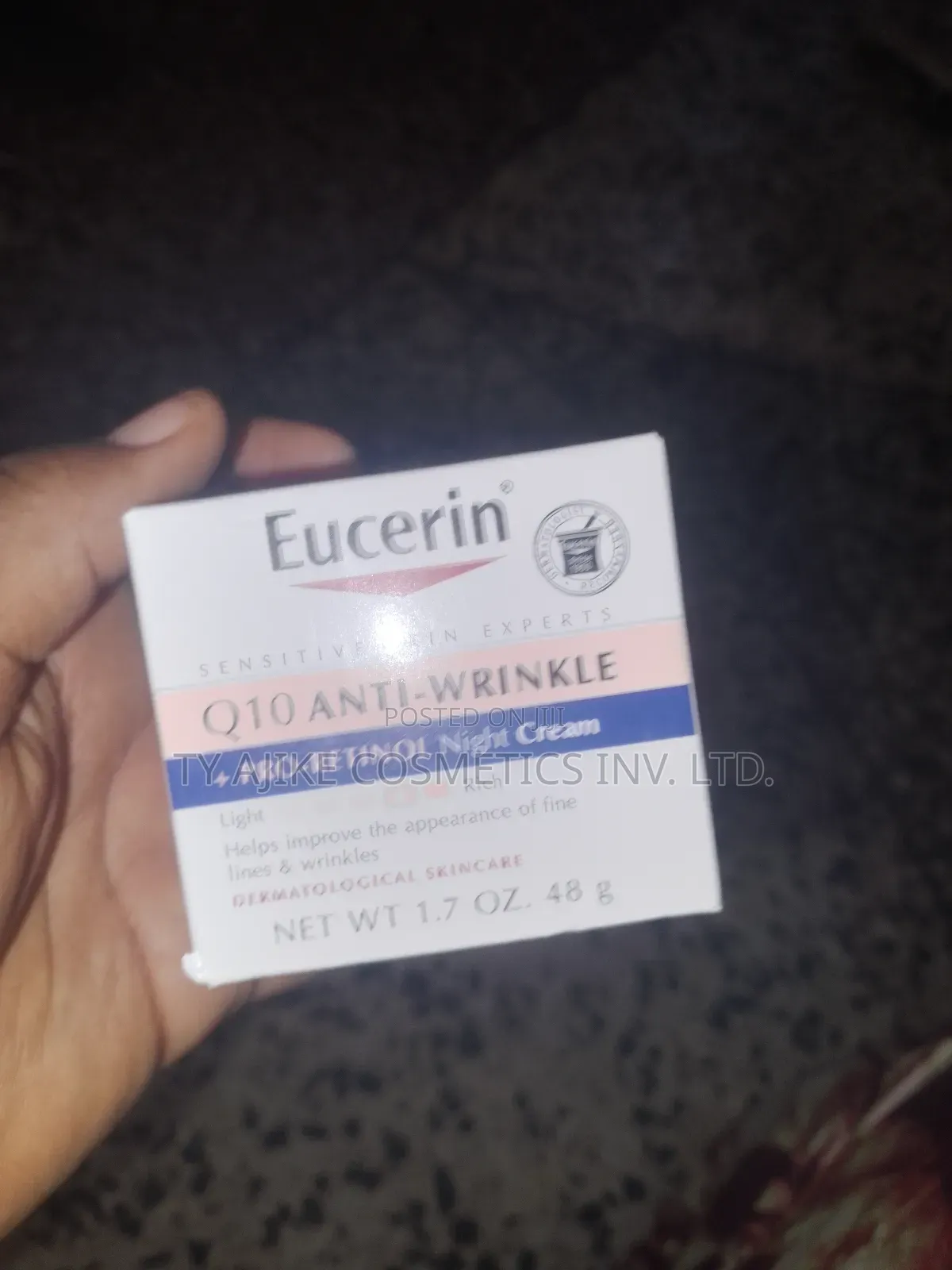 Eucerin Q10 Anti Wrinkle Cream, Night