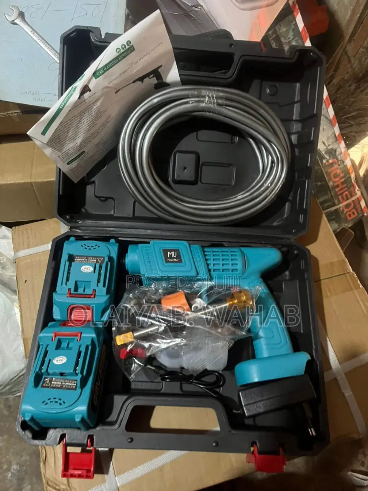 Cordless Pressure Washer – Portable Powerful Cleaning Tool