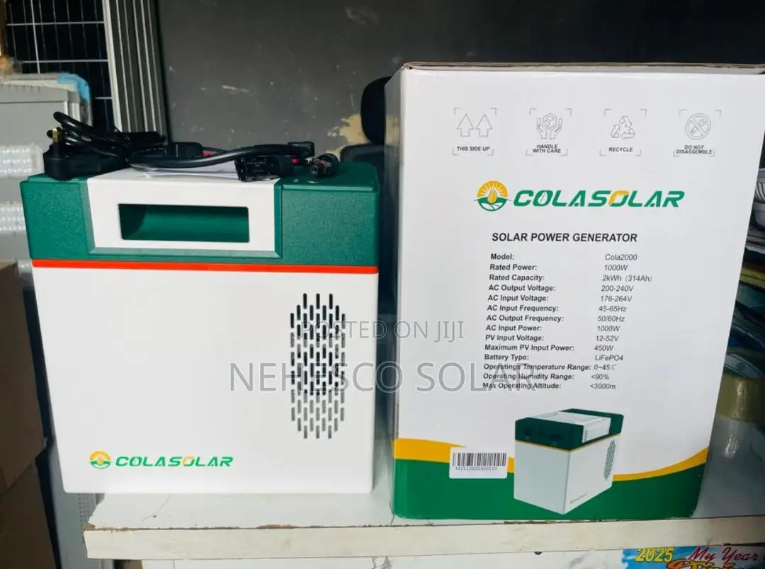 2kwh Cola Solar Generator