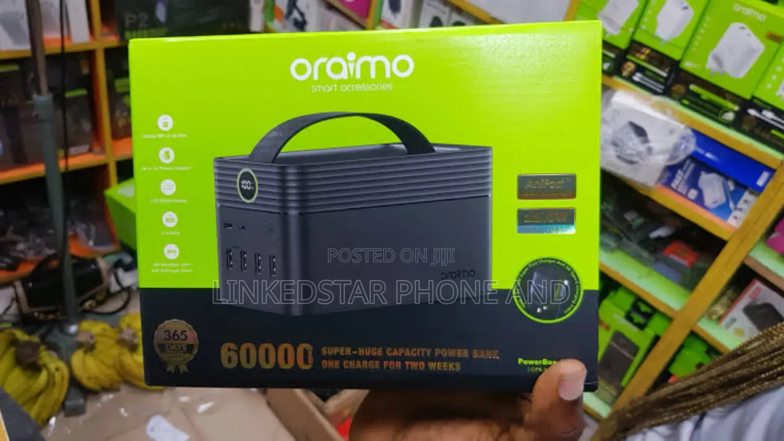 Oraimo Powerbox 600 60000mah 22.5w Power Bank