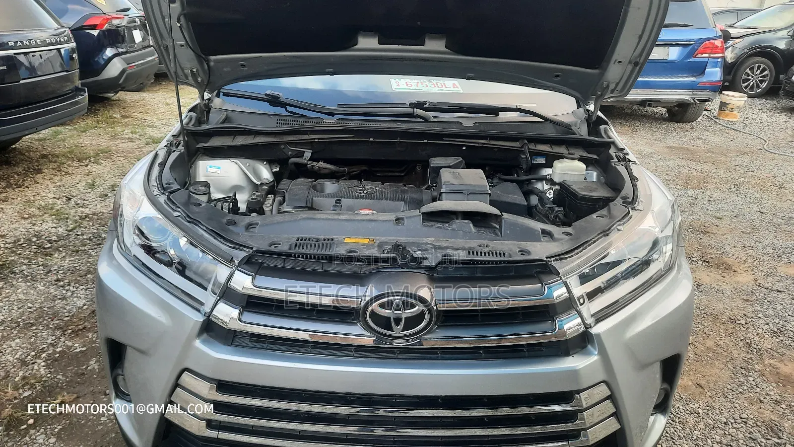 Toyota Highlander LE 4x2 (2.7L 4cyl 6A) 2017 Silver