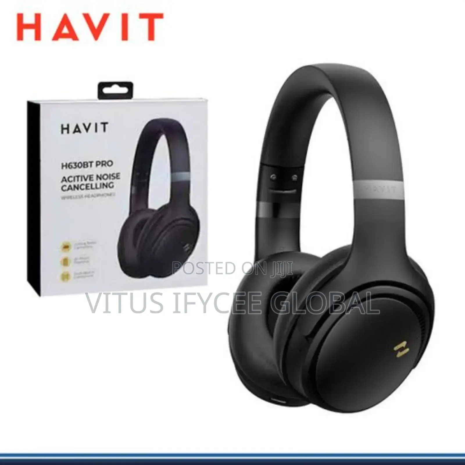 H630bt Pro Anc Wireless Foldable Headphones