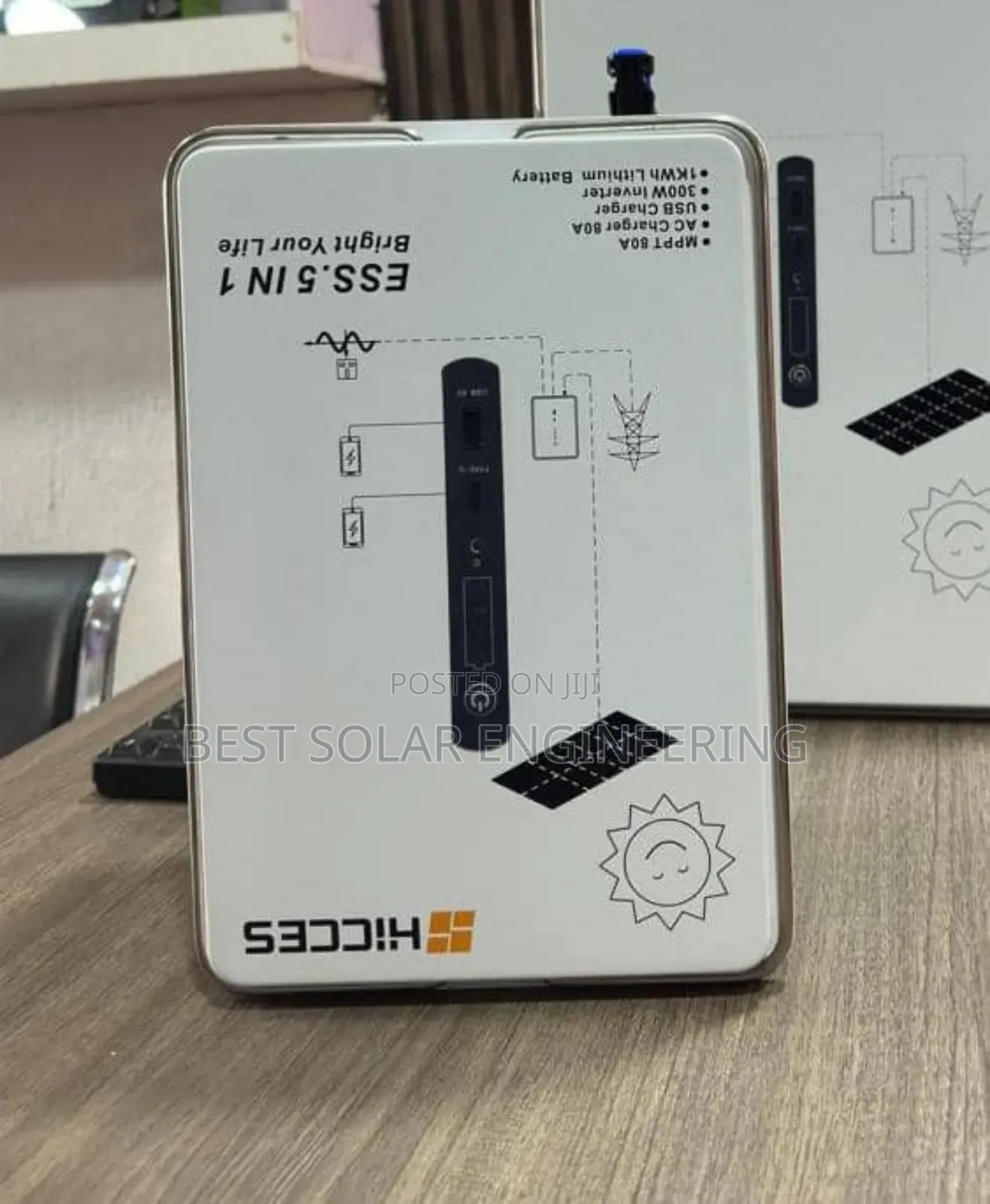 300w Solar Generator With 1kwh Lithium Battery (Hicces)