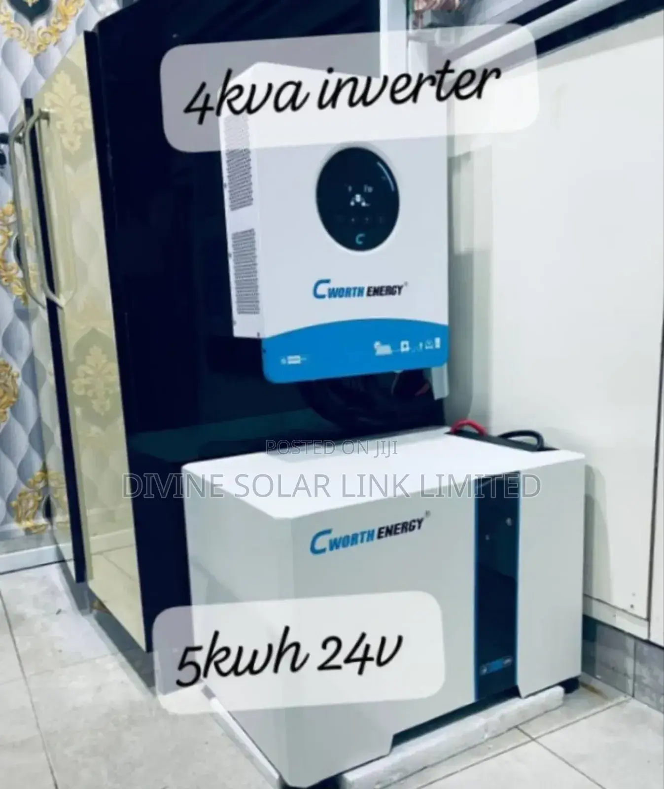 4kva Inverter and 5kwh Lithium Battery Full Set