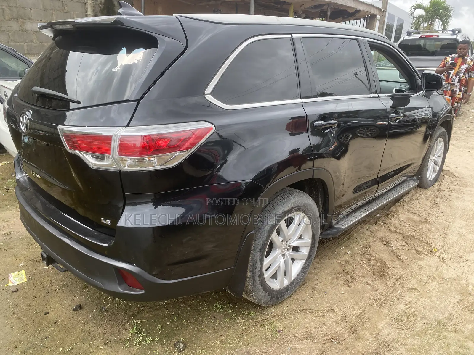 Toyota Highlander LE 4dr SUV (2.7L 4cyl 6A) 2015 Black