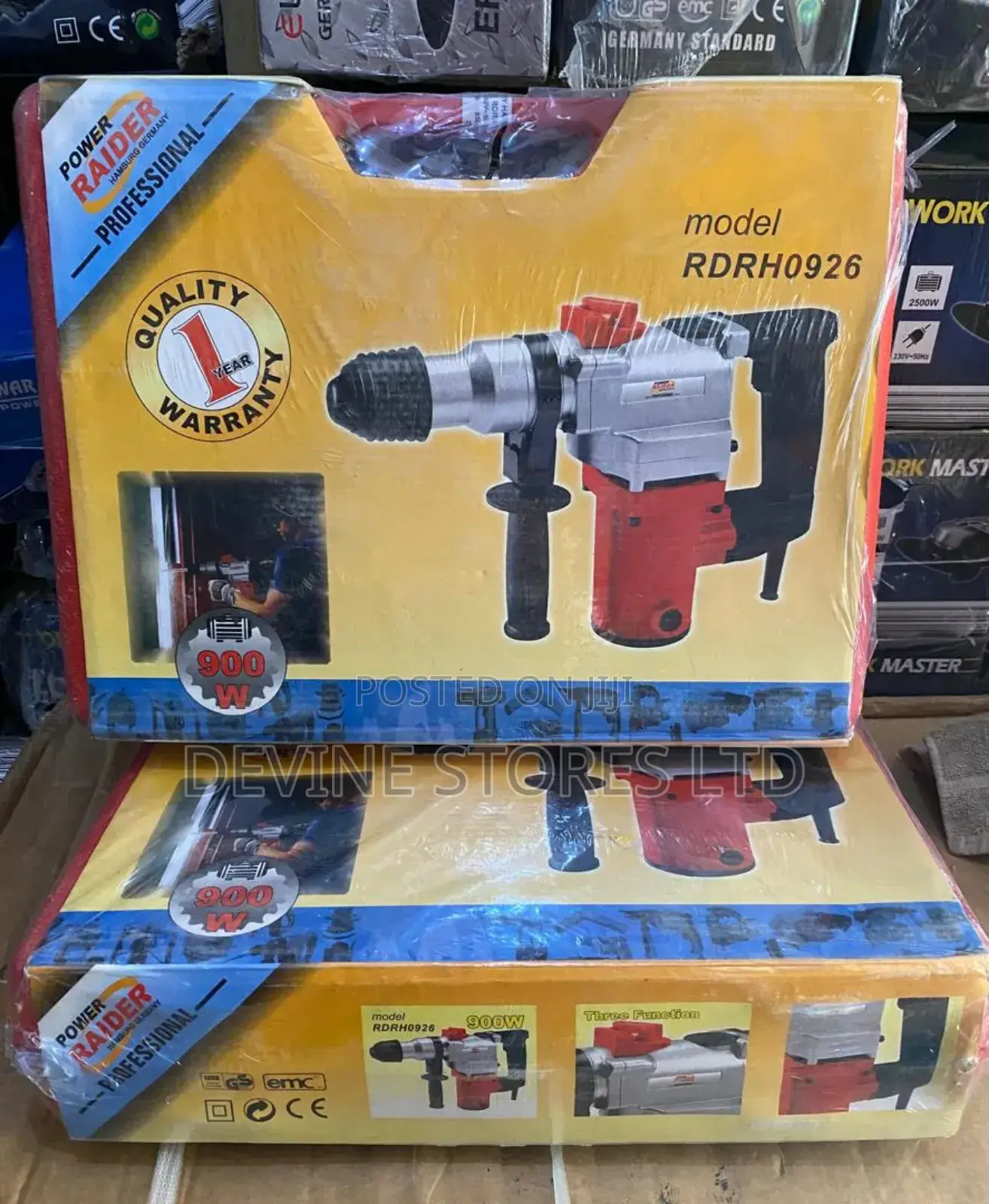 900w Raider Rotary Hammer Machine