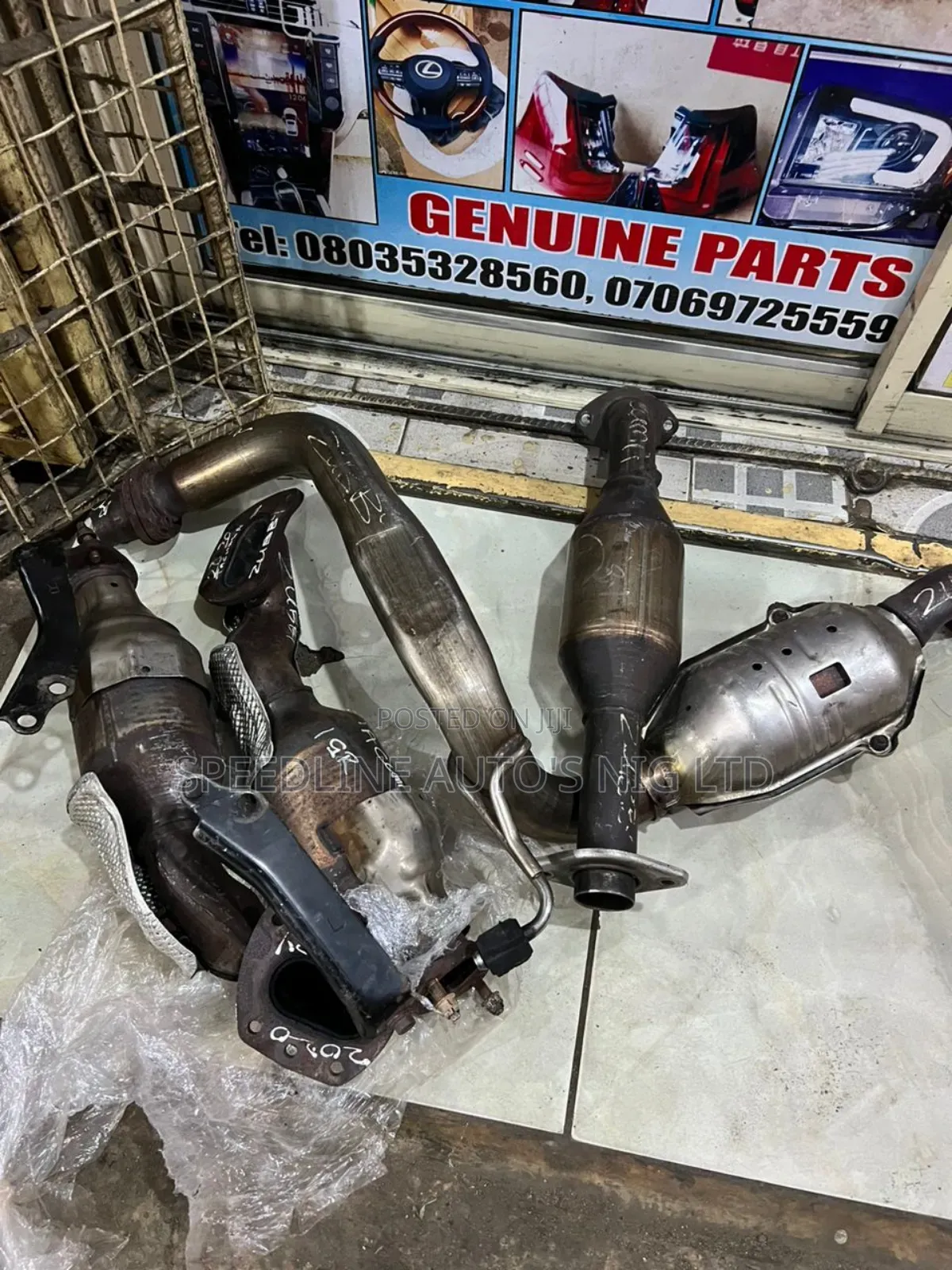 Complete Exhaust Catalyst Toyota Tacoma 2020 To 2023