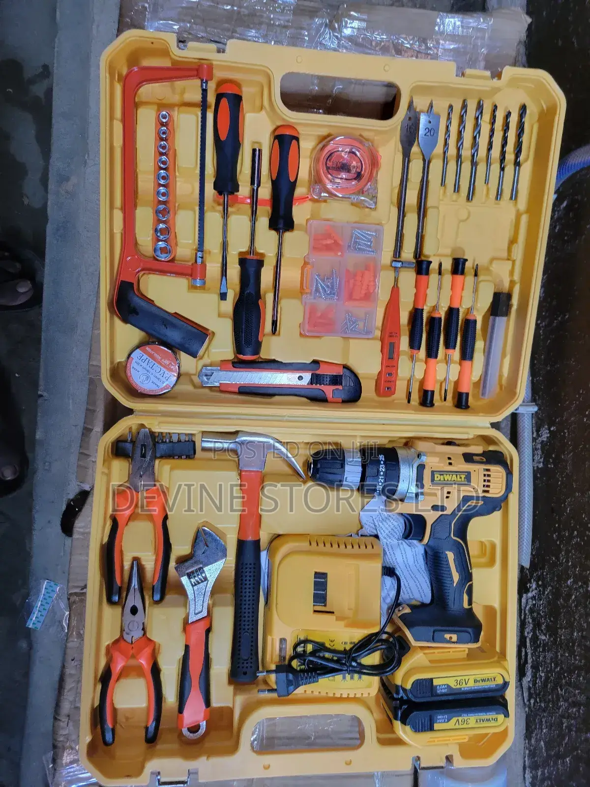 36vf Dewalt Electrical Tools Box