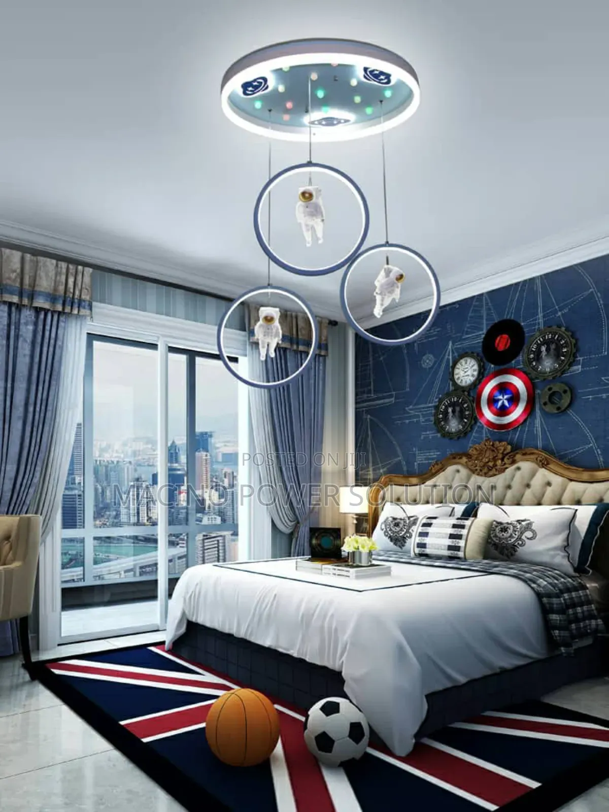 Nordic Girl Bedroom Decor Led Light