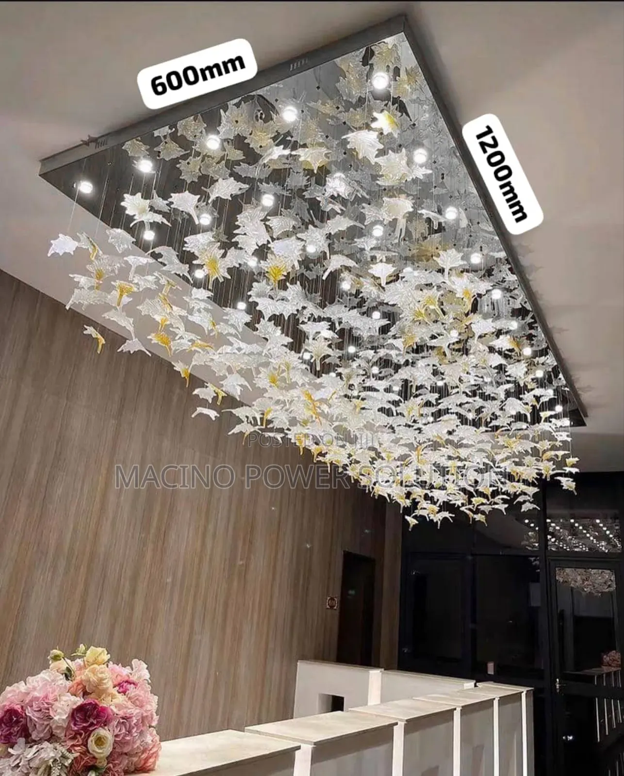 Large Scale Project Crystal Chandelier