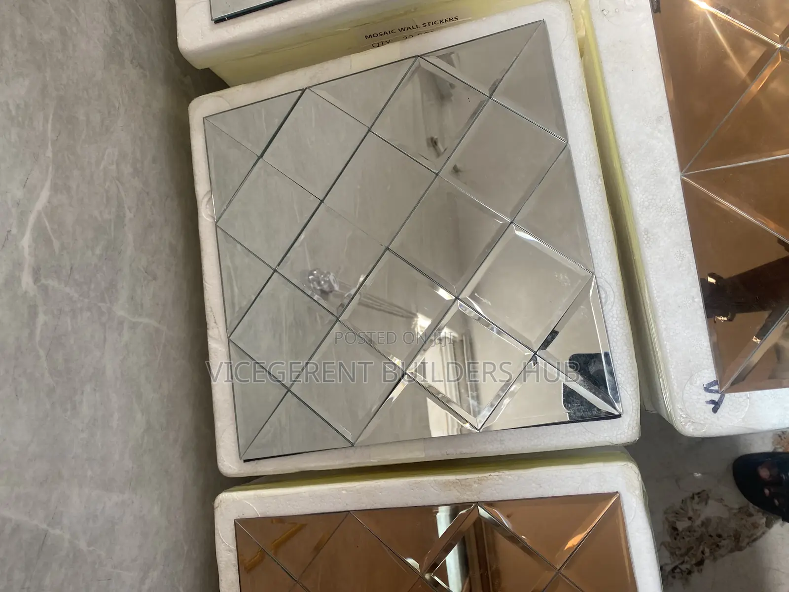Mosaic Bevelled Mirror