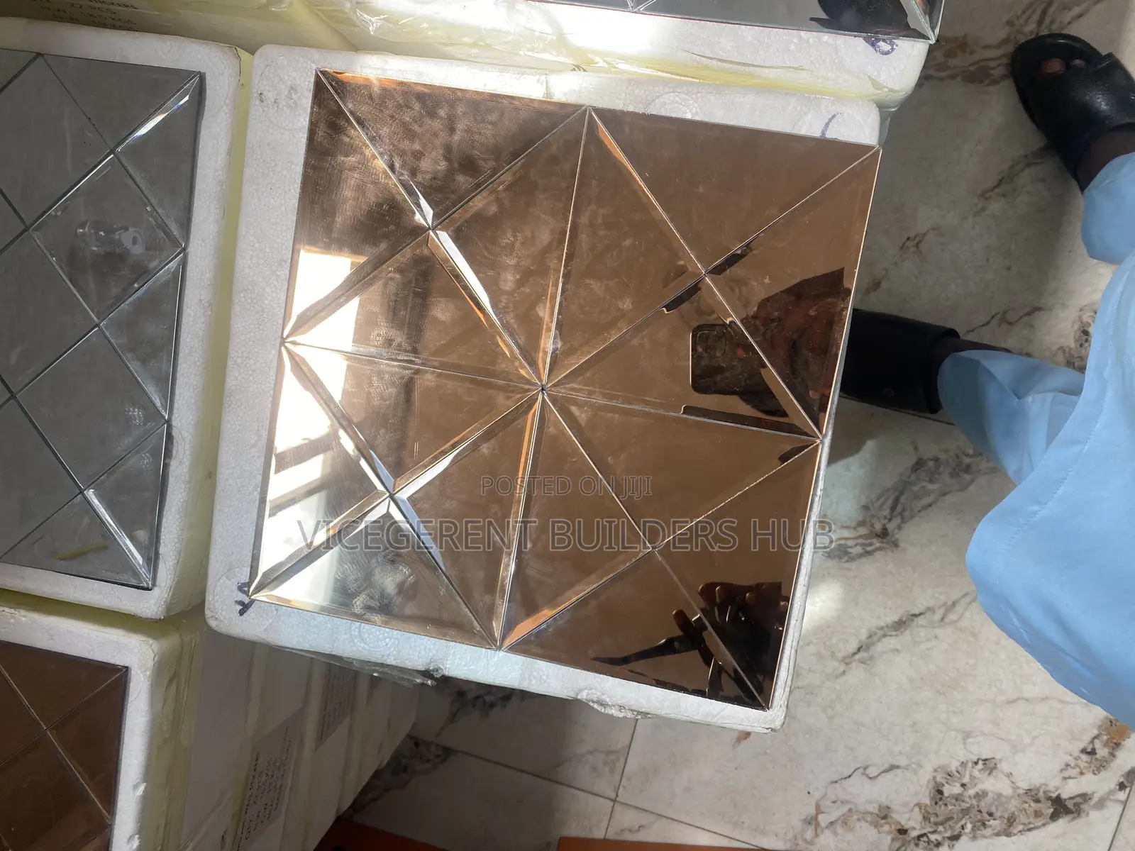 Mosaic Bevelled Mirror