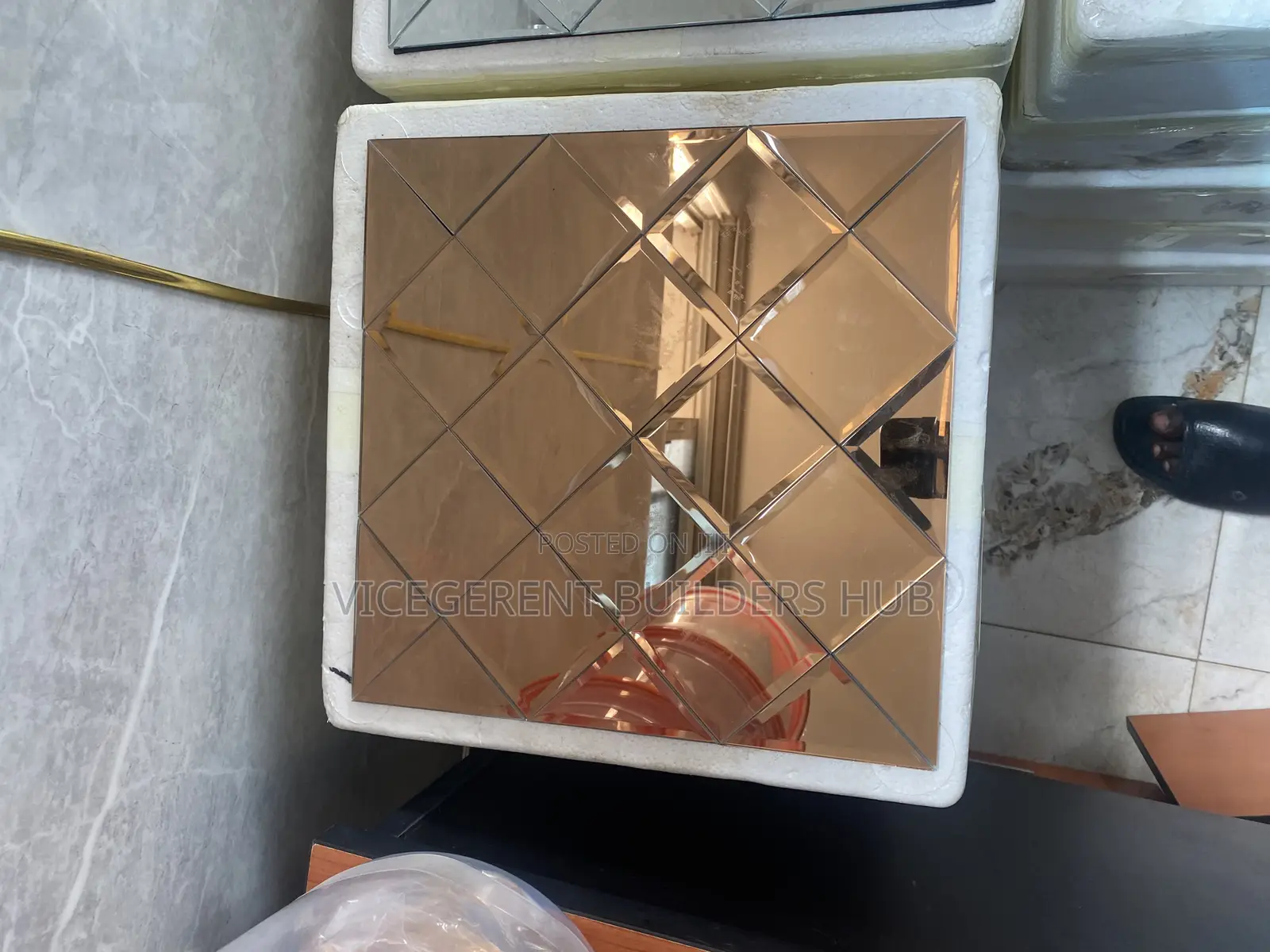 Mosaic Bevelled Mirror