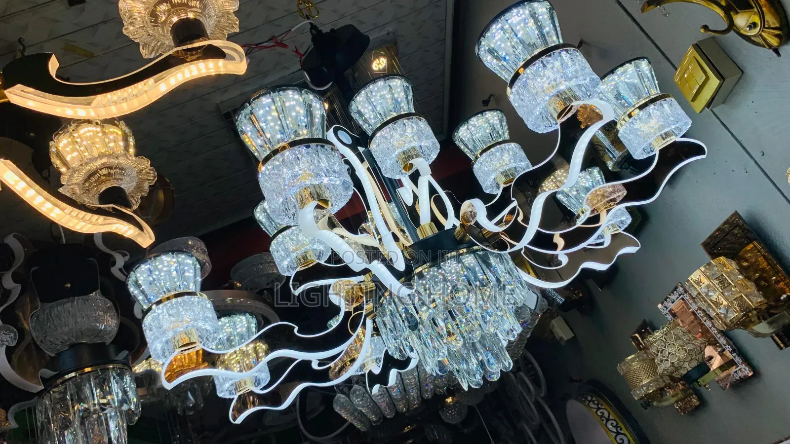 Led Chandelier Light By 12