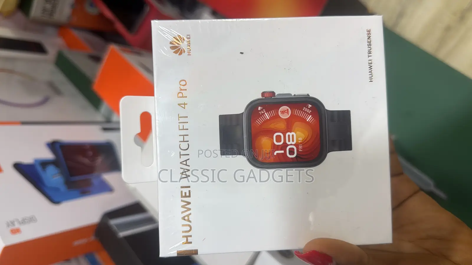 Huawei Watch Fit 4 Pro Smart Watch With 1.82" Sapphire Amoled Screen