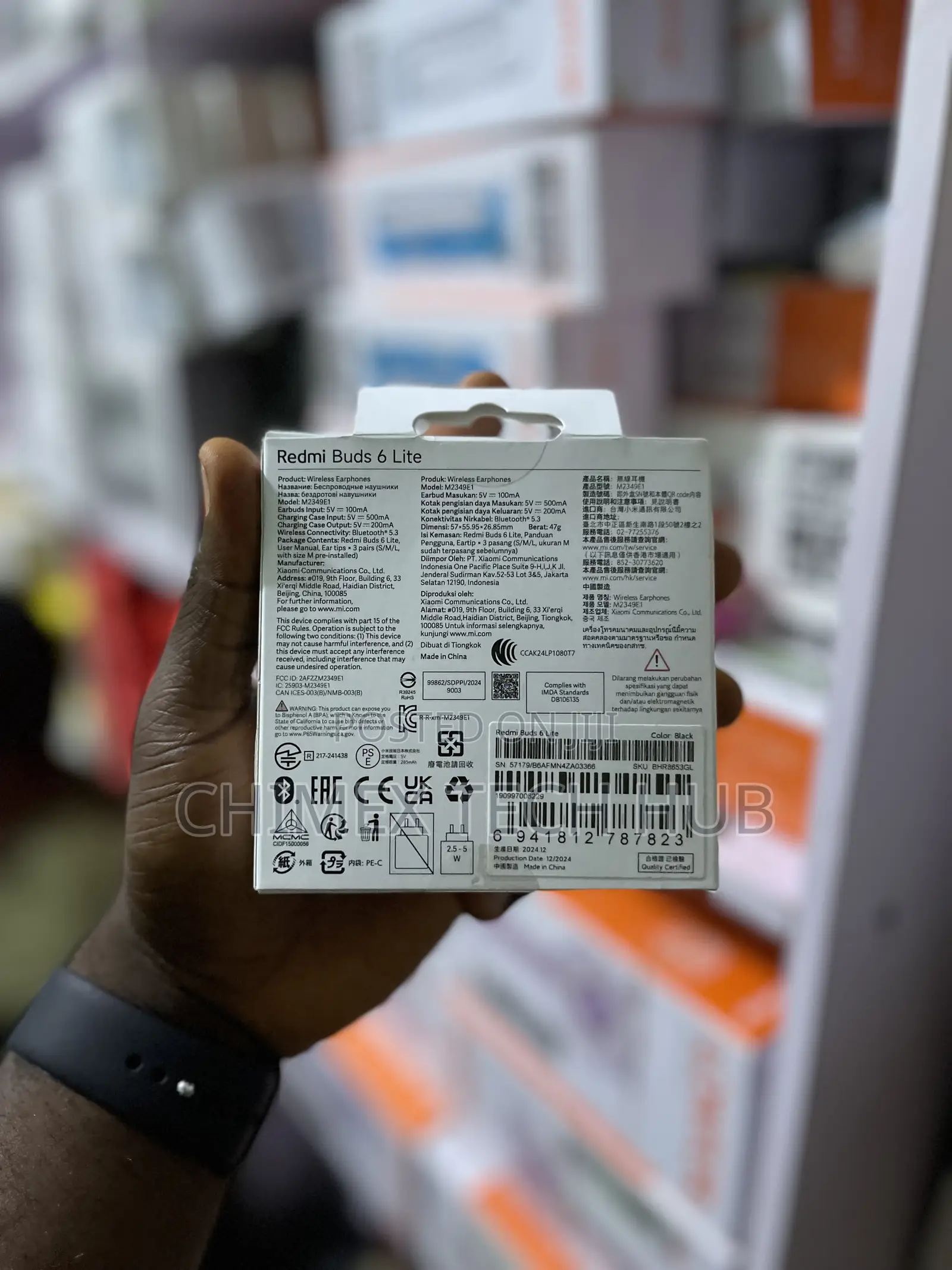 Mi Redmi Buds 6 Lite Wireless Earbuds