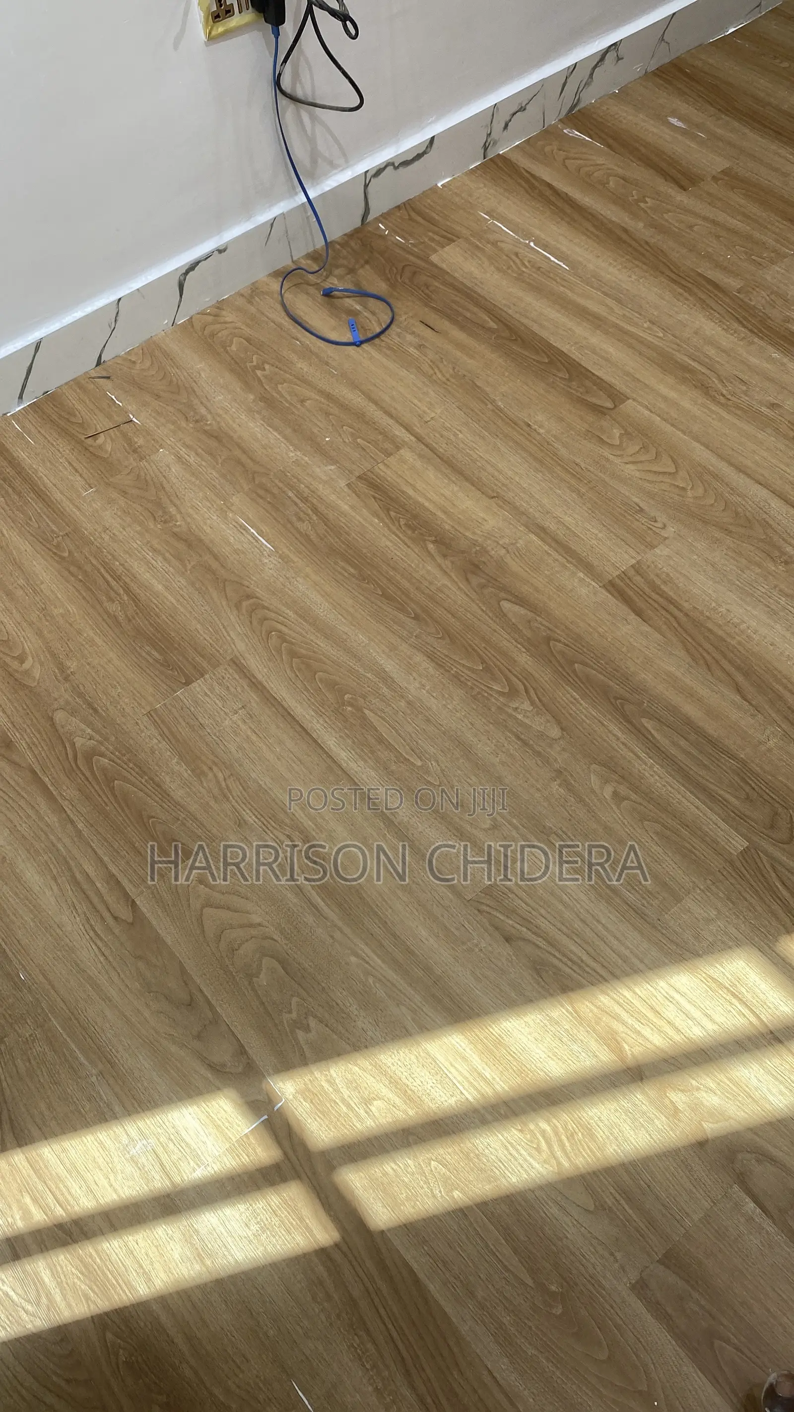 Brown Vinyl Tiles Installation Service