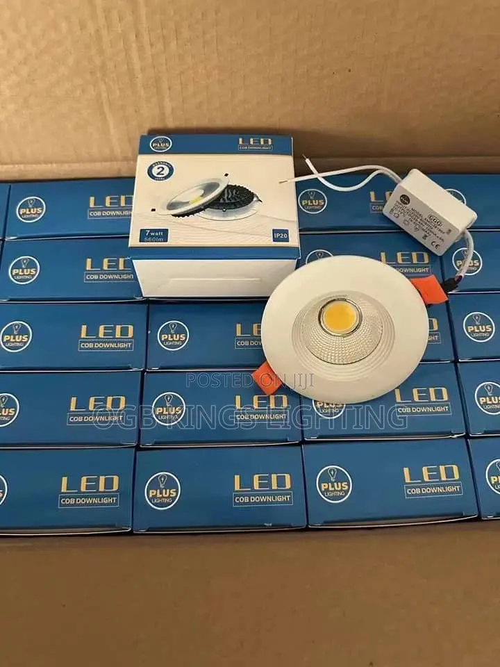 Led Downlight 7w 10w 15w 30w Cob Lamp Ac 220v-240v Spotlight Recessed