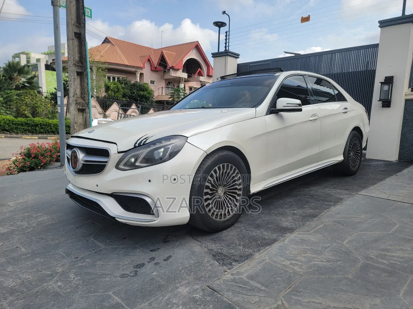 Mercedes-Benz E63 2010 White