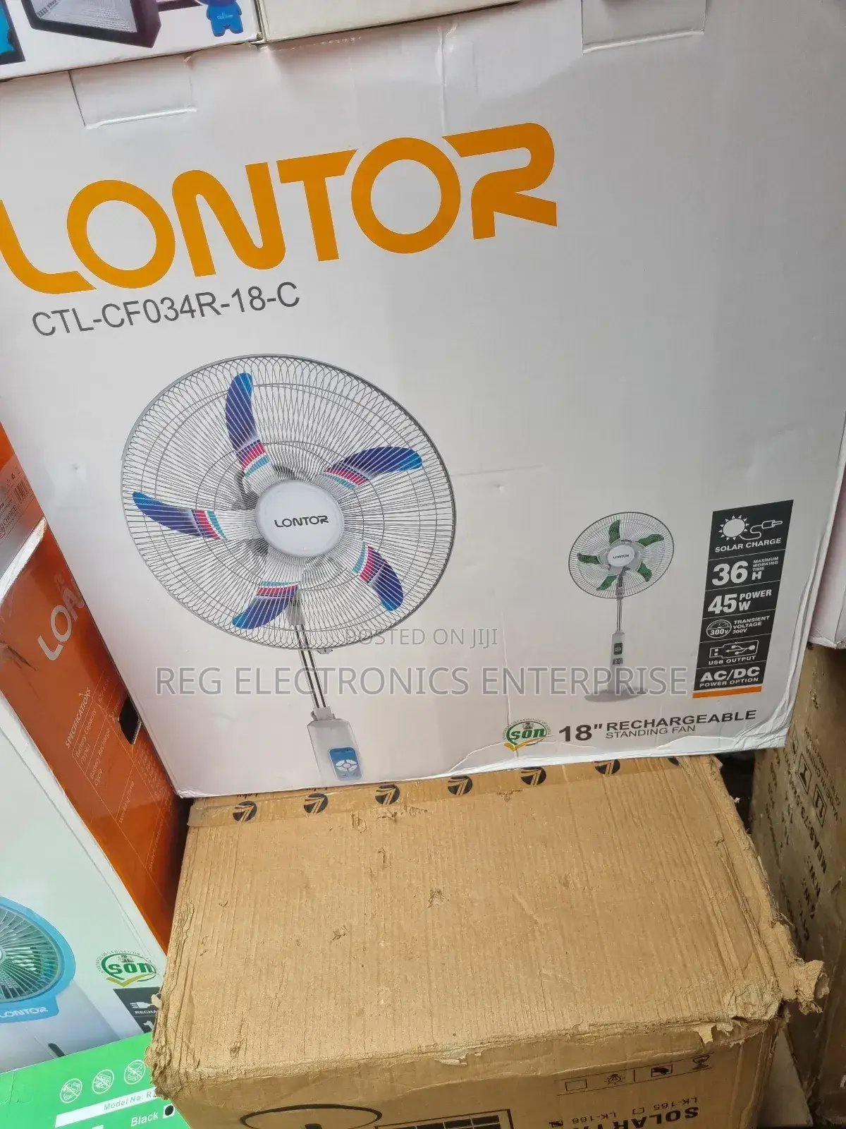 I Sell the Best Lontor Rechargeable Standing Fan
