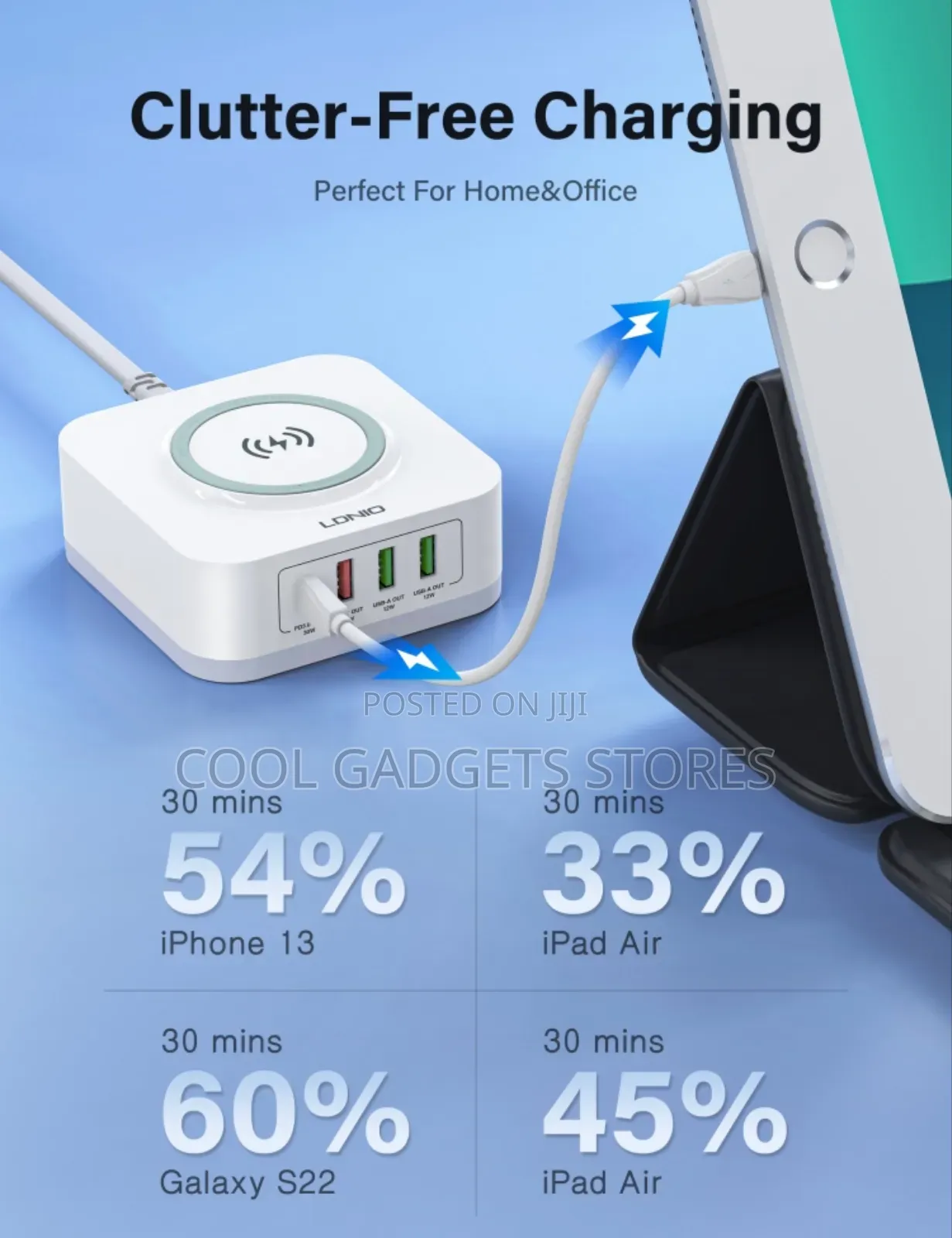 Ldnio Aw004 Desktop 32w Wireless Charger