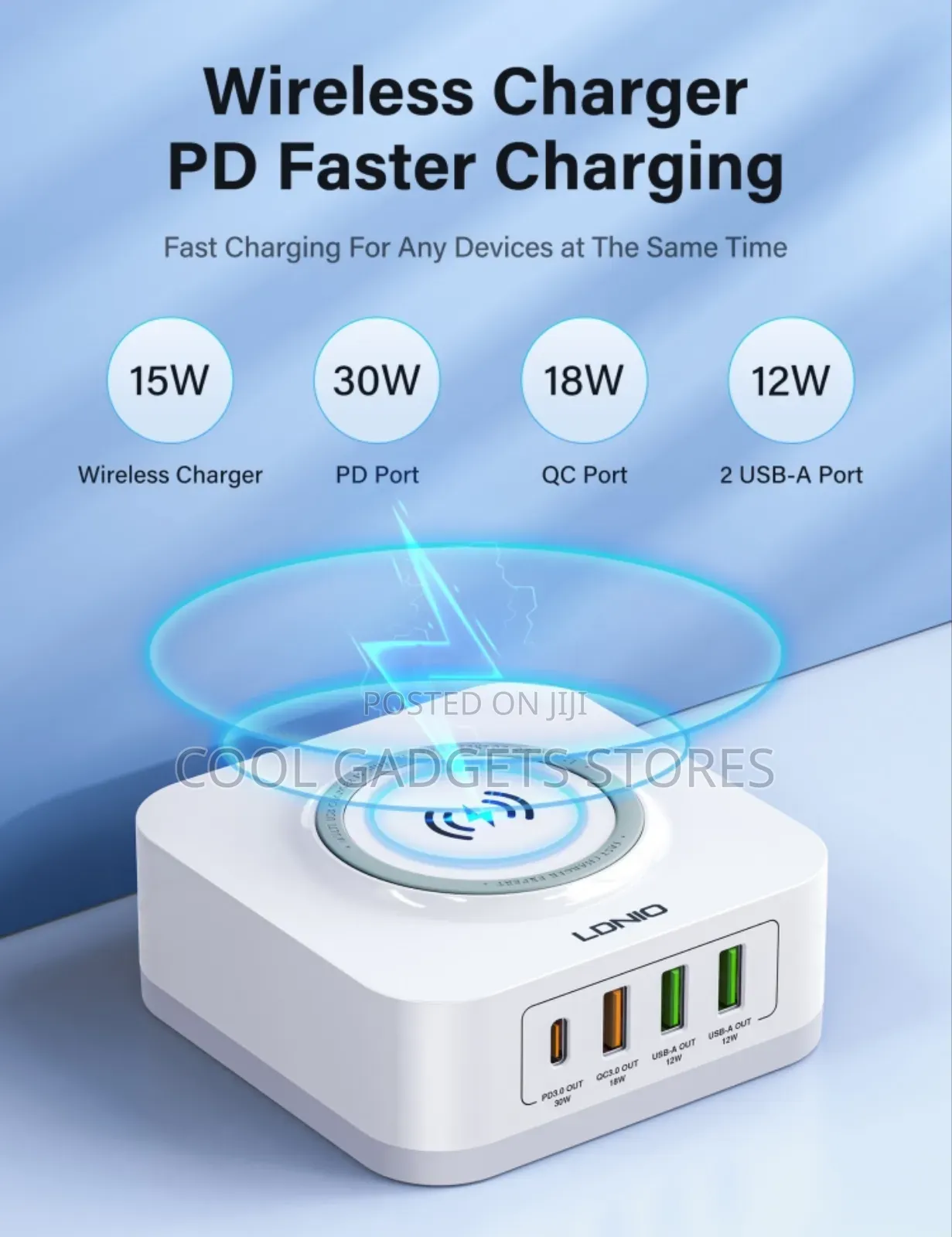 Ldnio Aw004 Desktop 32w Wireless Charger