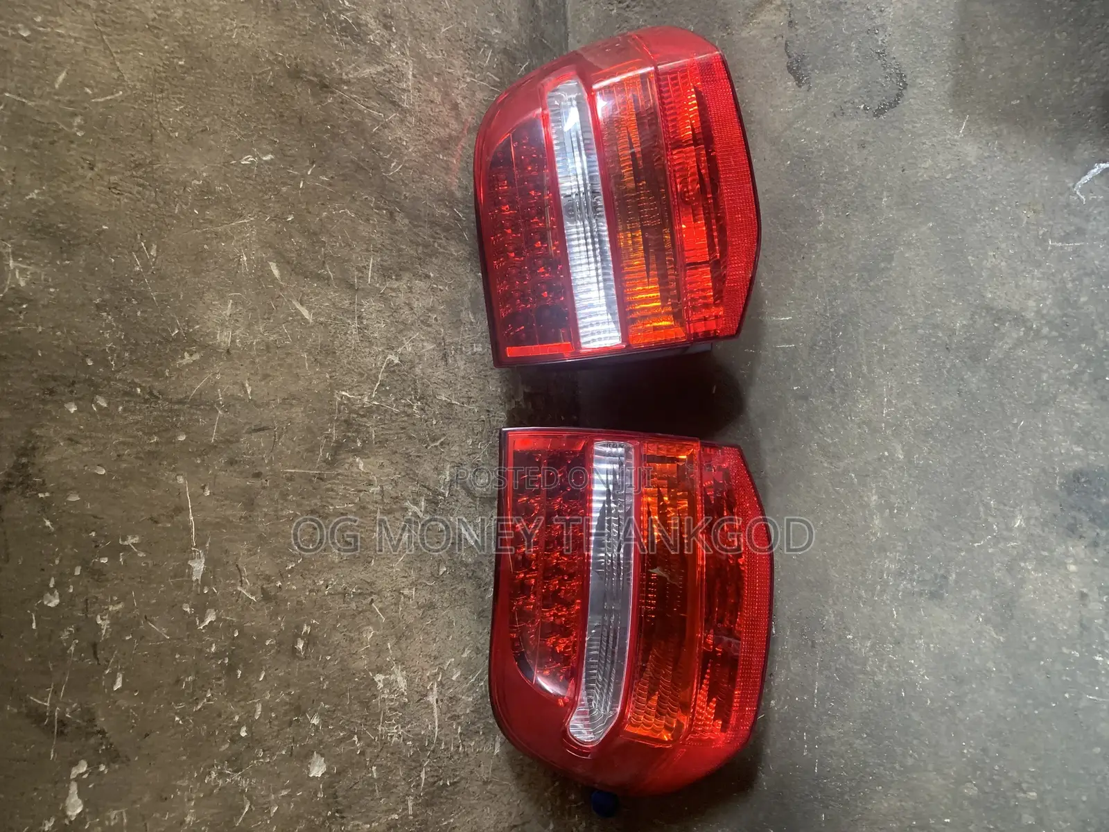 Set Backlights Porsche Cayenne 2008 