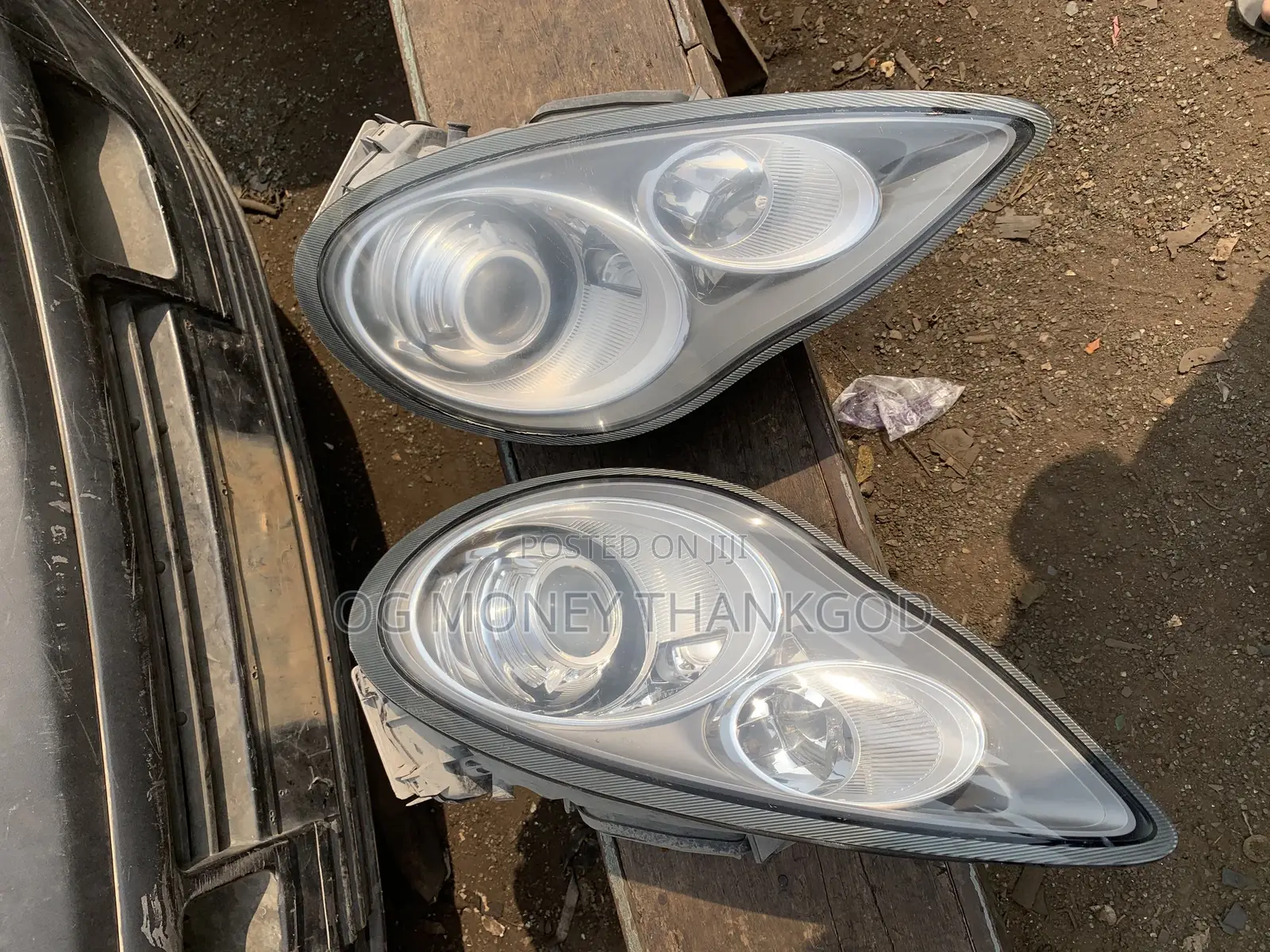 Headlights Porsche Panamera 2010 