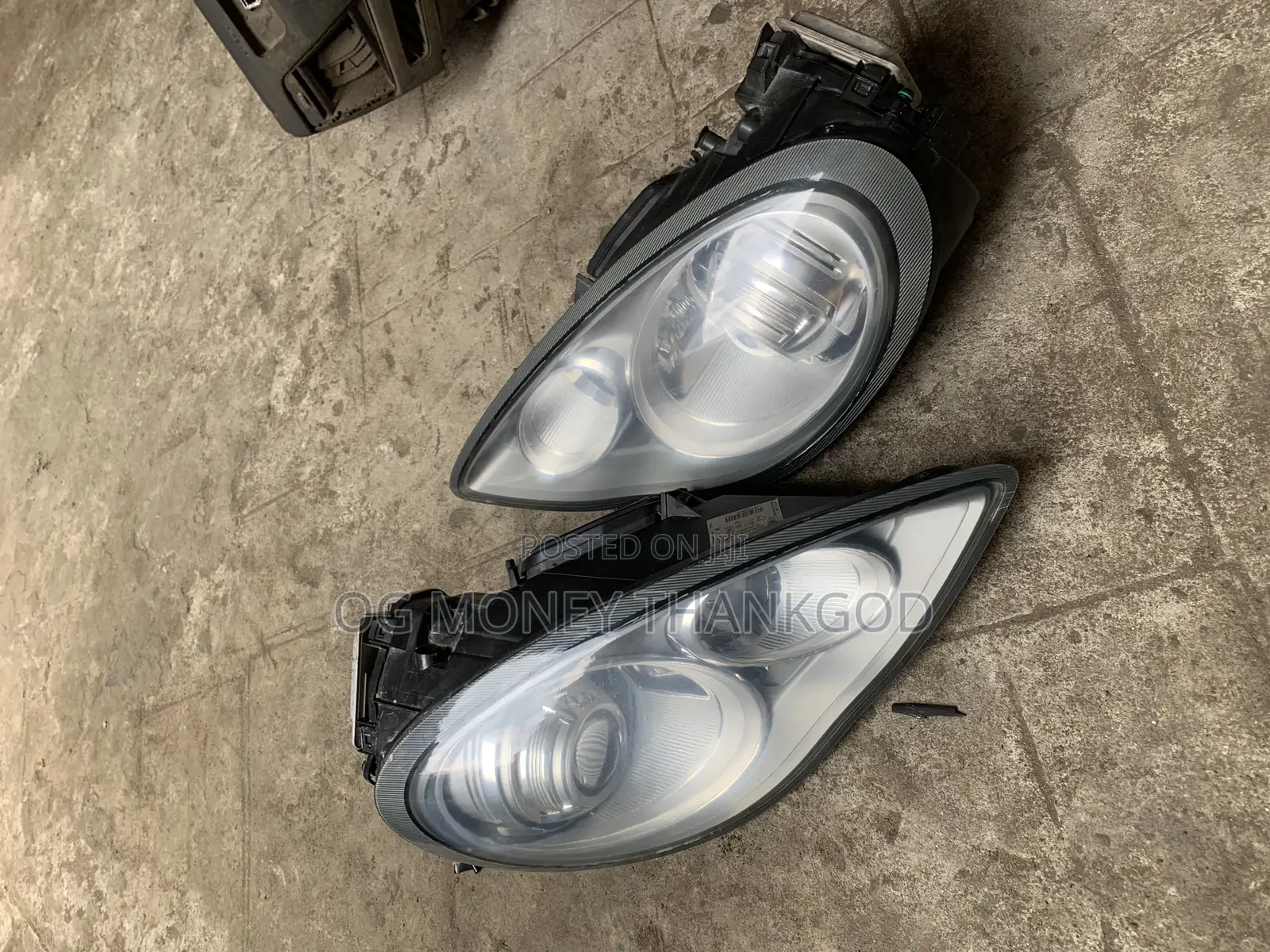 Headlights Porsche Panamera 2010 