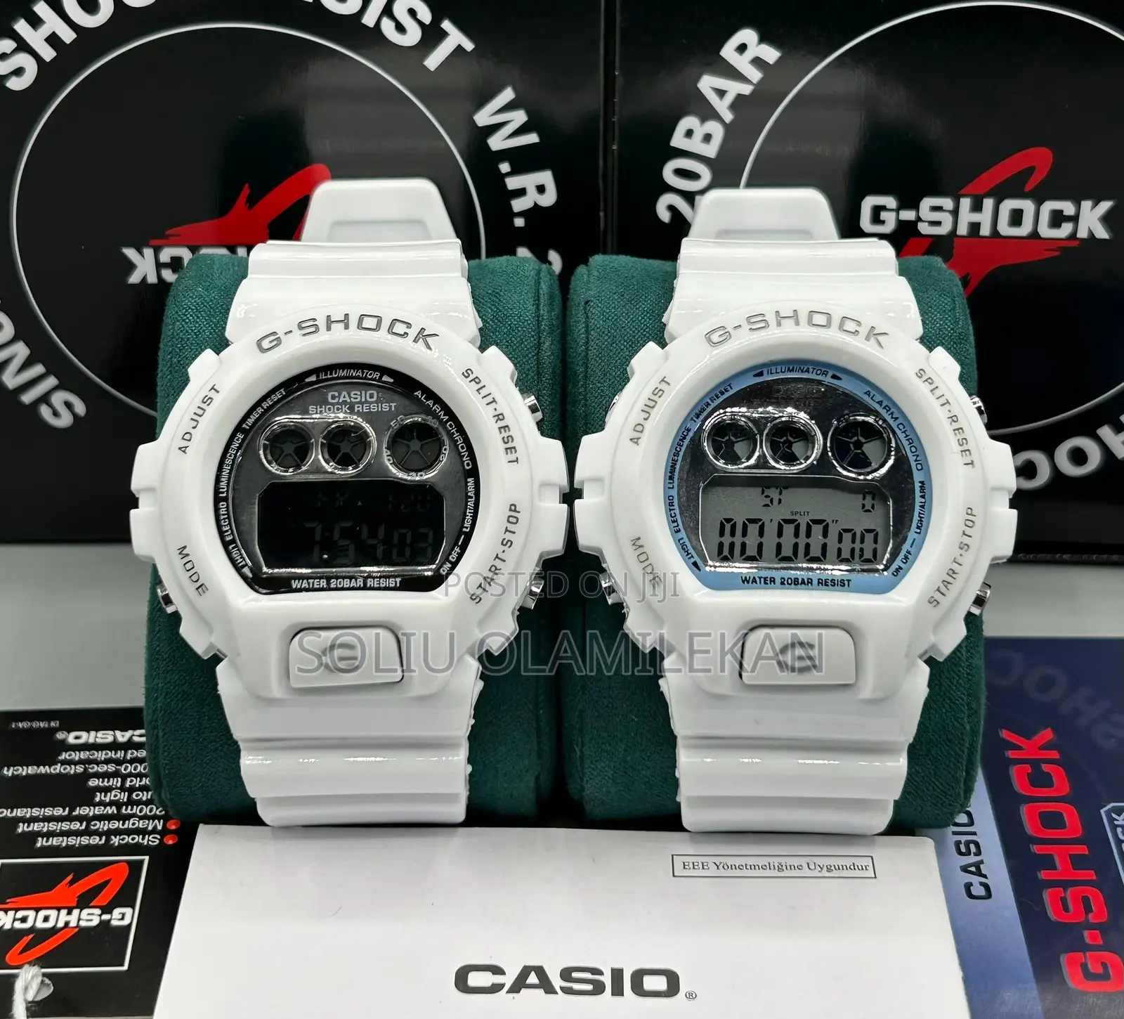 Gshock With the Exact Branded Box and Bag