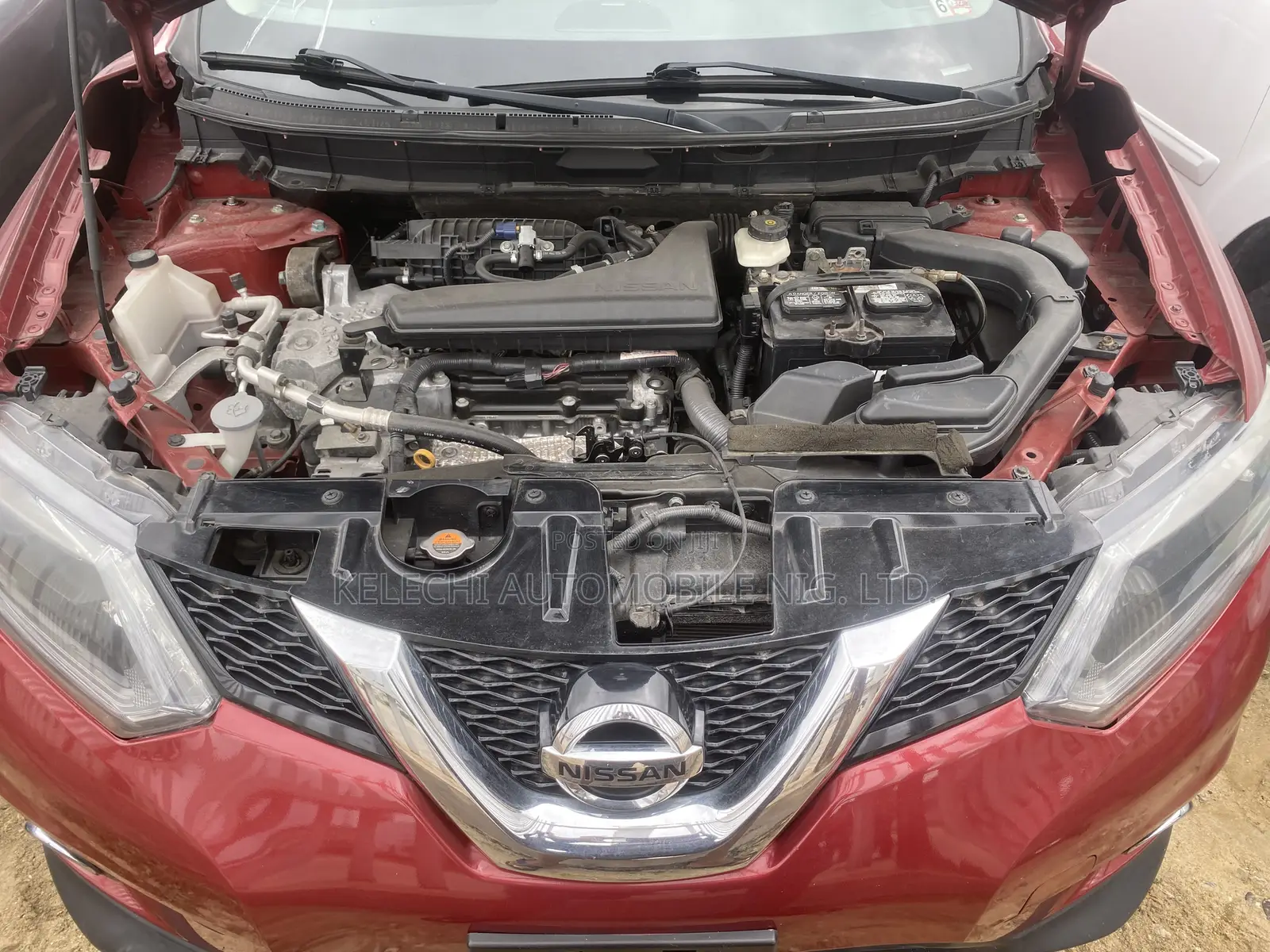 Nissan Rogue SL 4dr SUV AWD (2.5L 4cyl CVT) 2015 Red