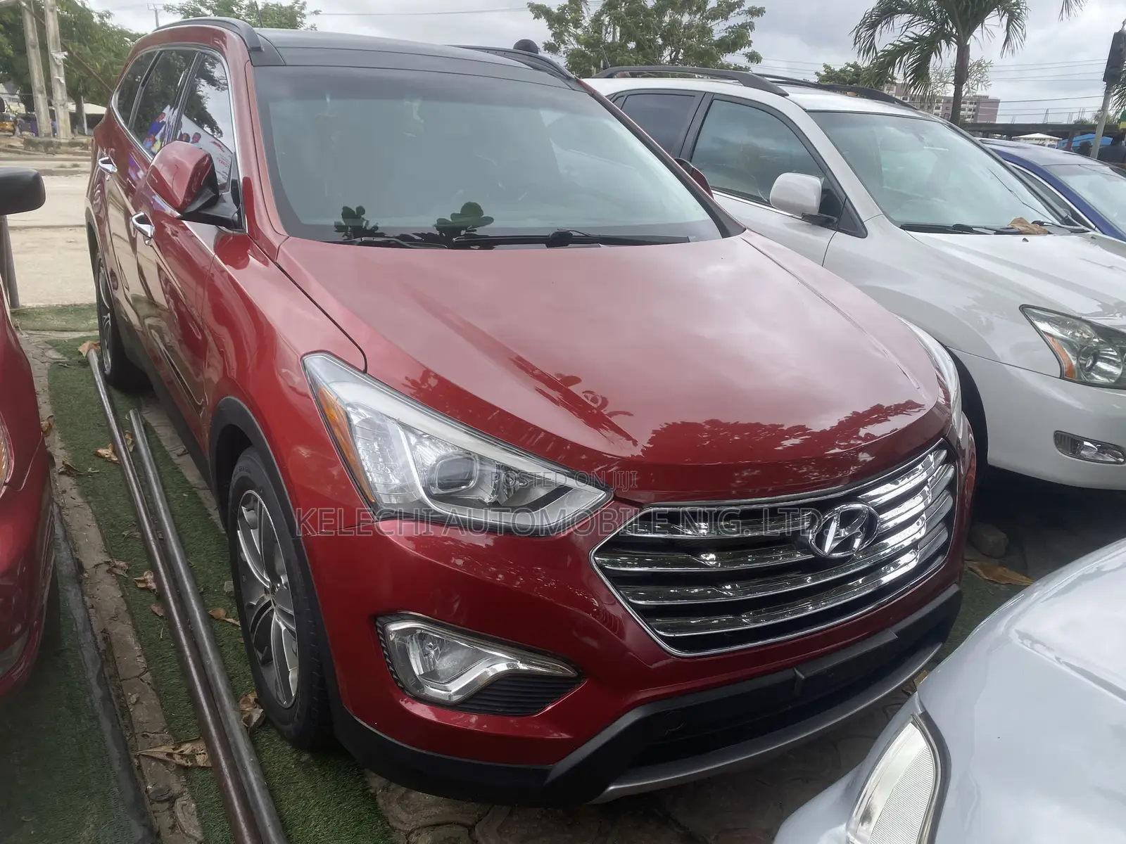 Hyundai Santa Fe Limited 4dr SUV (3.3L 6cyl 6A) 2015 Red