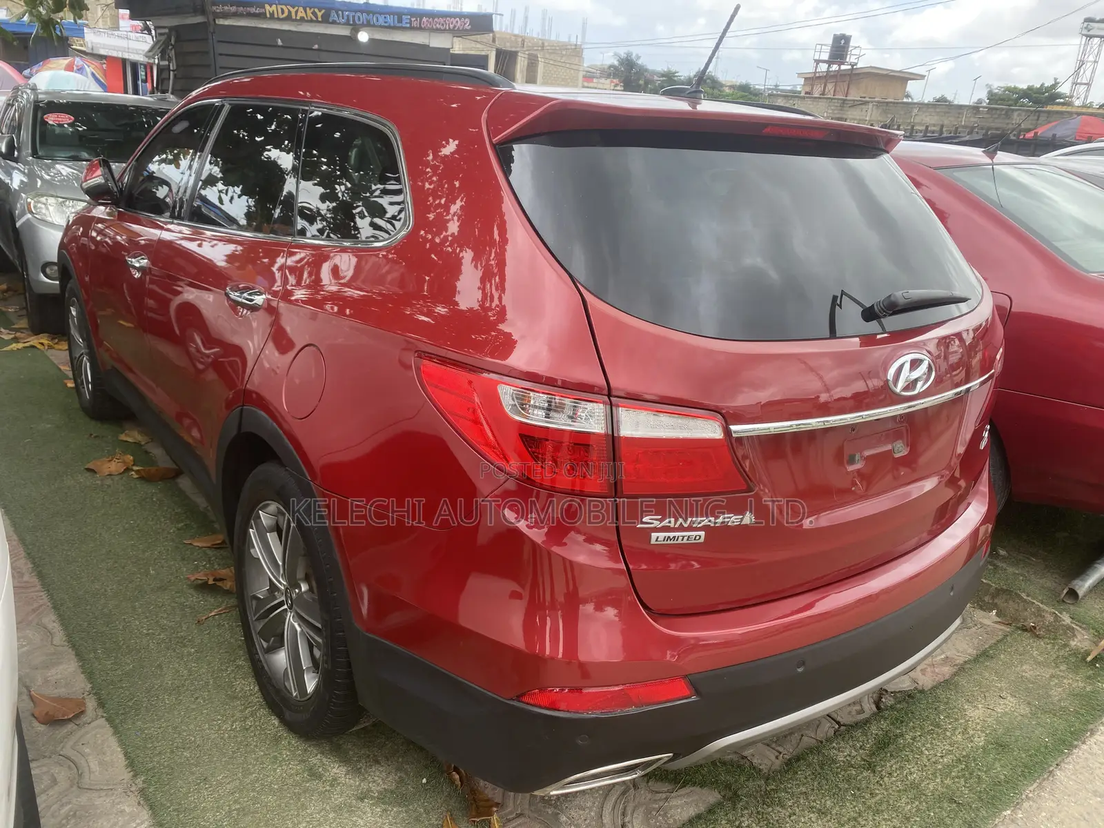 Hyundai Santa Fe Limited 4dr SUV (3.3L 6cyl 6A) 2015 Red