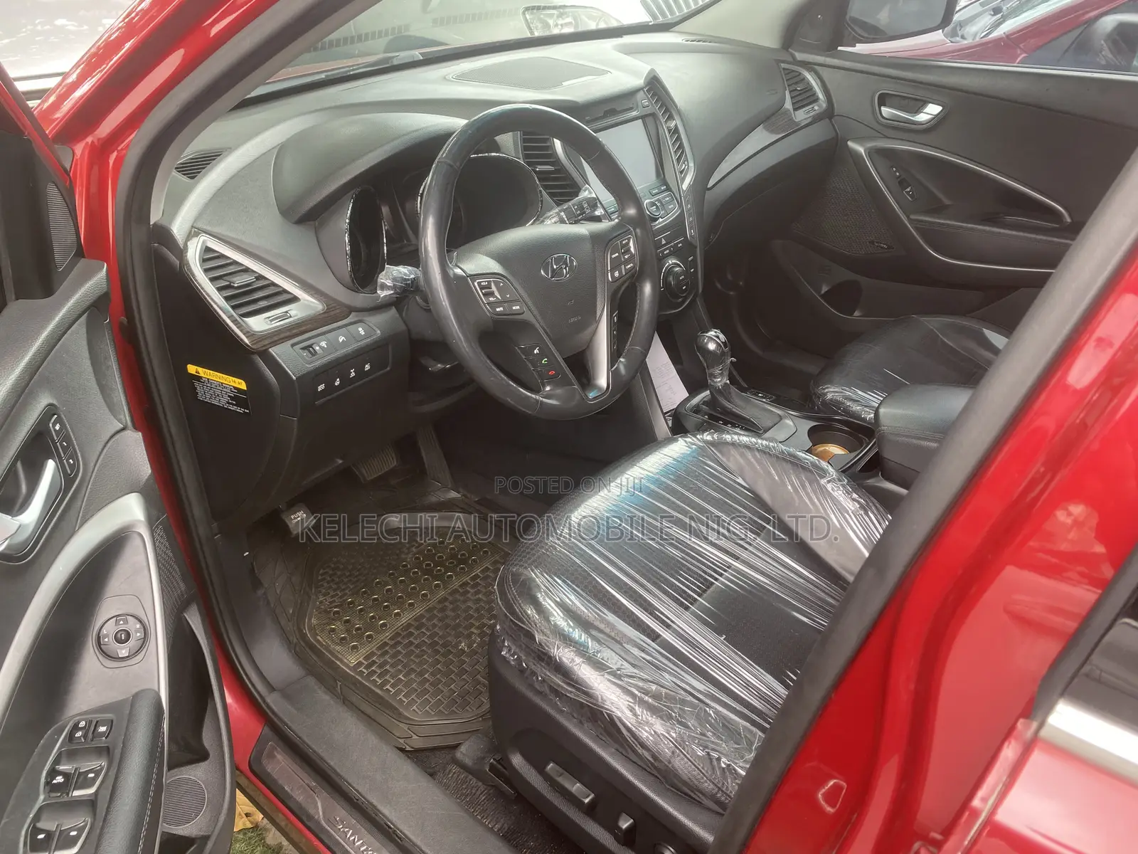 Hyundai Santa Fe Limited 4dr SUV (3.3L 6cyl 6A) 2015 Red